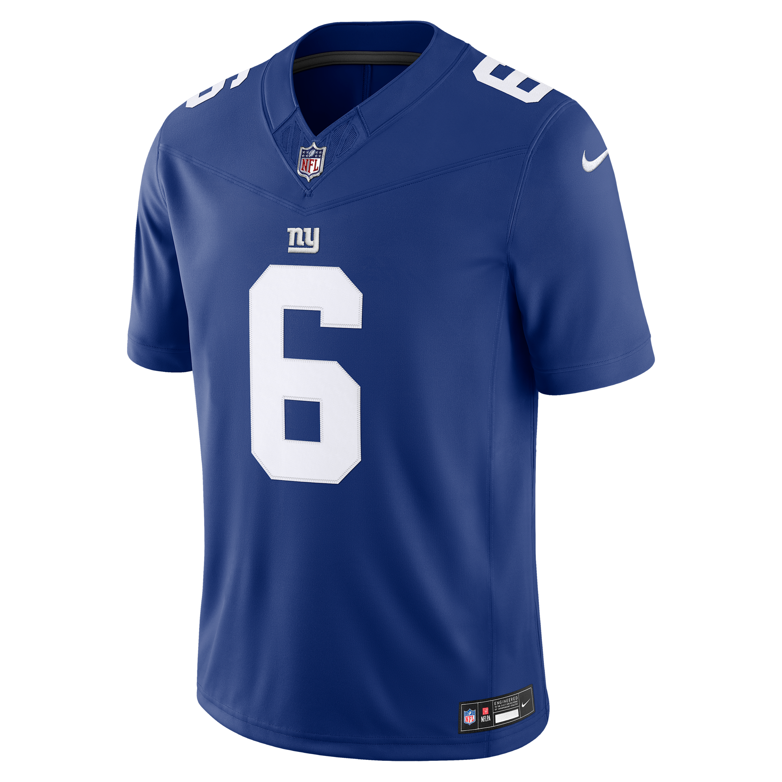 Jaxson Dart New York Giants Nike Men's Dri-FIT NFL Stitched Limited Jersey in Blue | 37NMNGLH8IF-U5N
