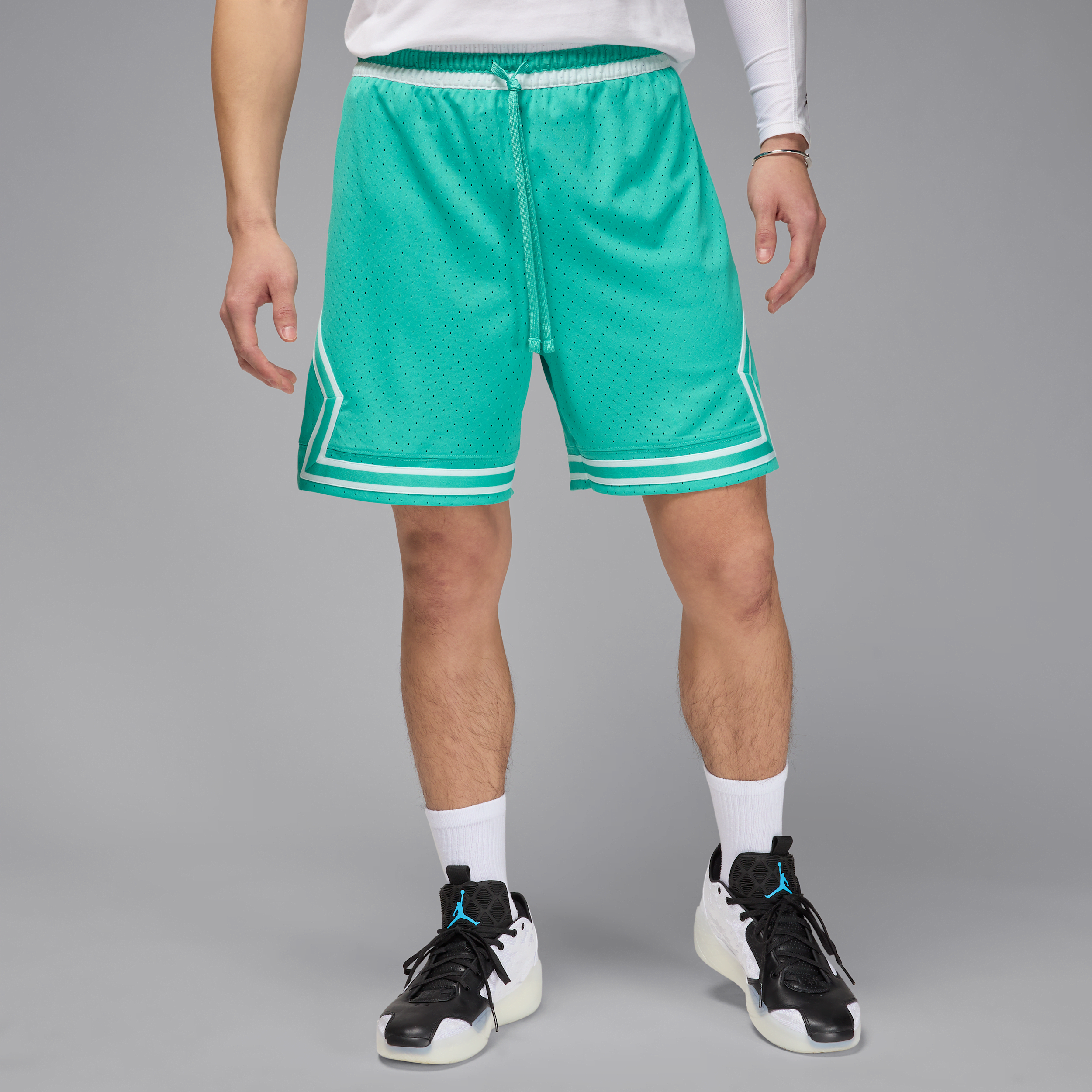 JORDAN MEN'S  SPORT DRI-FIT MESH DIAMOND SHORTS 1015710153