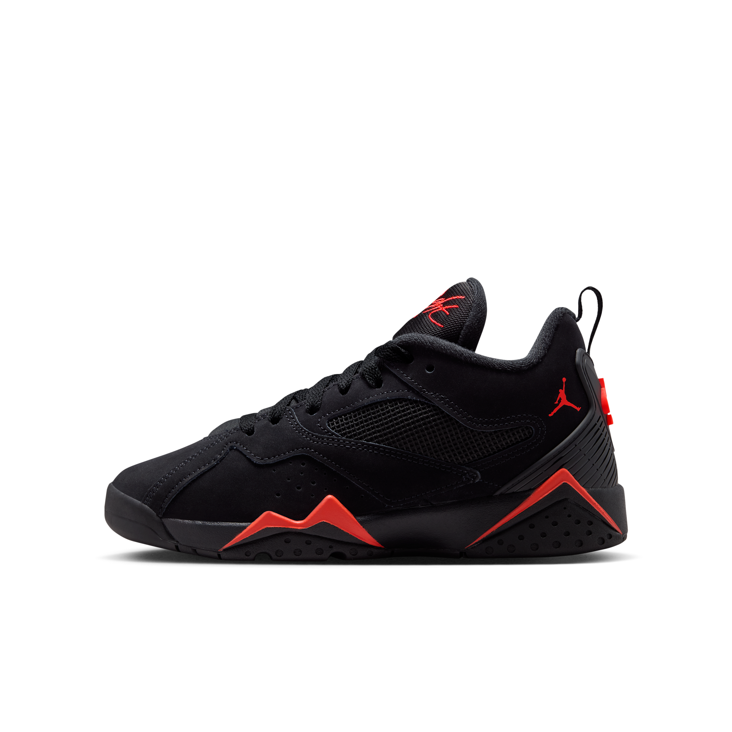 Jordan MVP 92 - Boys' Grade School Basketball Shoes Black/Red Size 06.5
