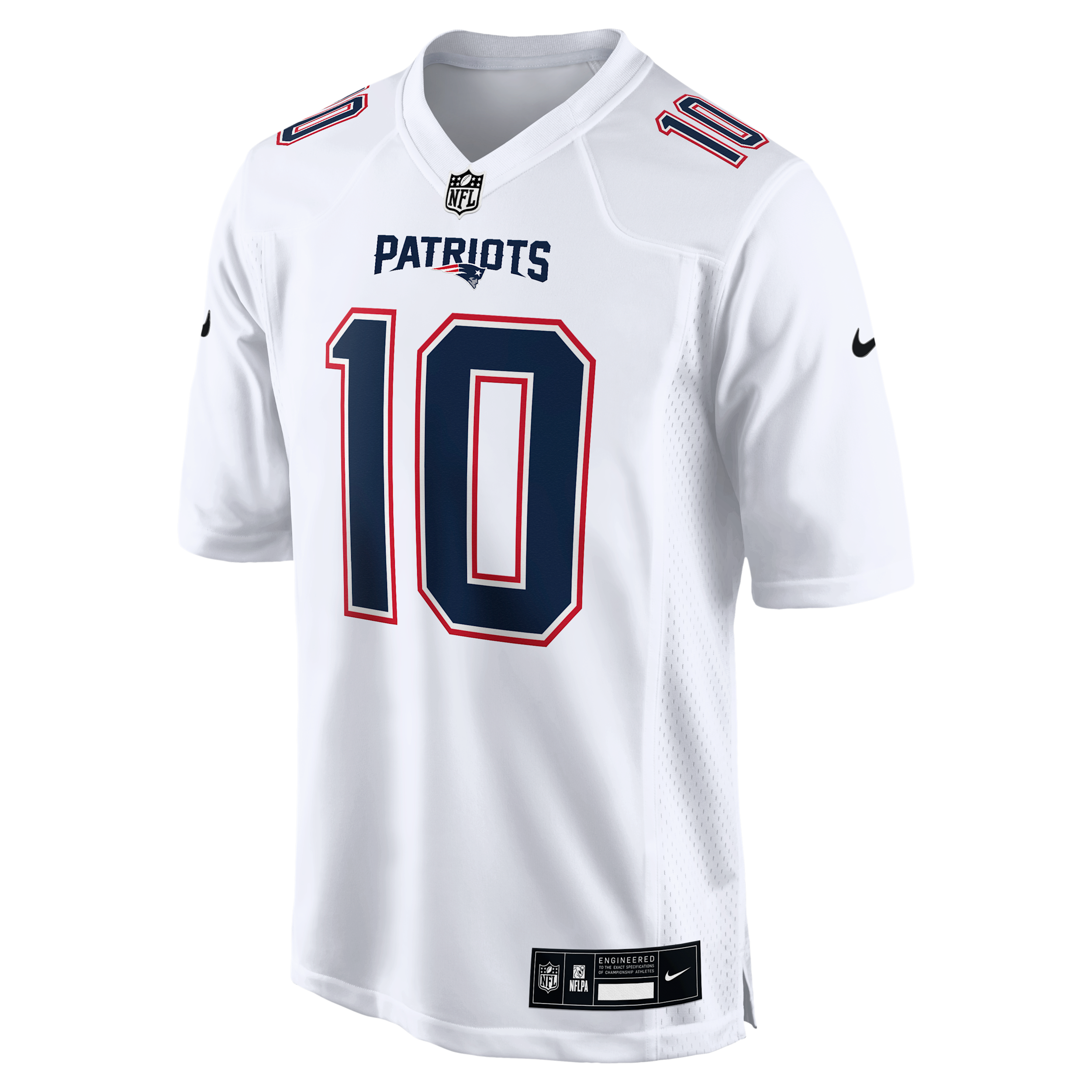 Drake Maye New England Patriots Nike Men's NFL Game Fashion Jersey in White | 22NM10A8KF-XEV