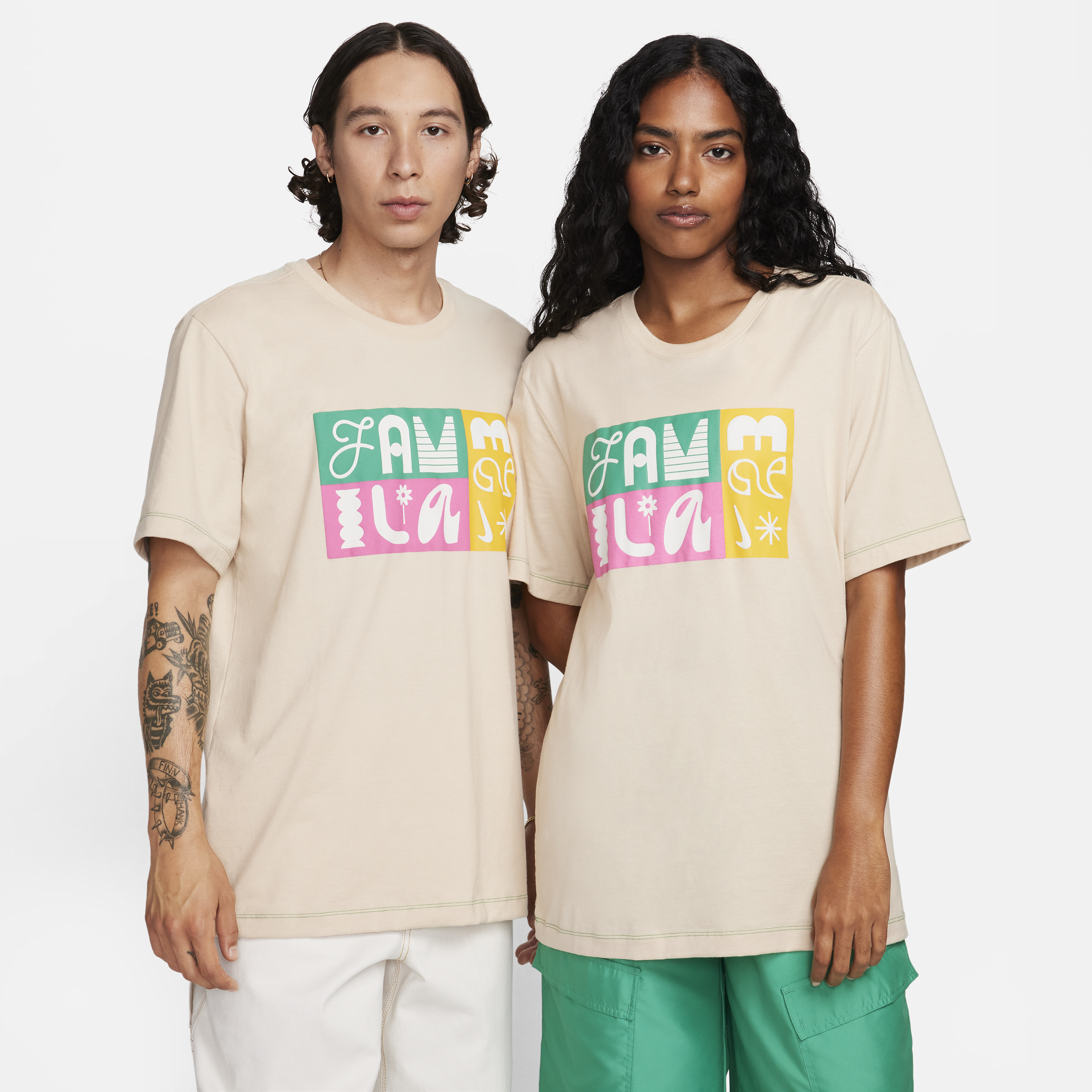 Nike Men's  Sportswear Familia T-shirt In Brown