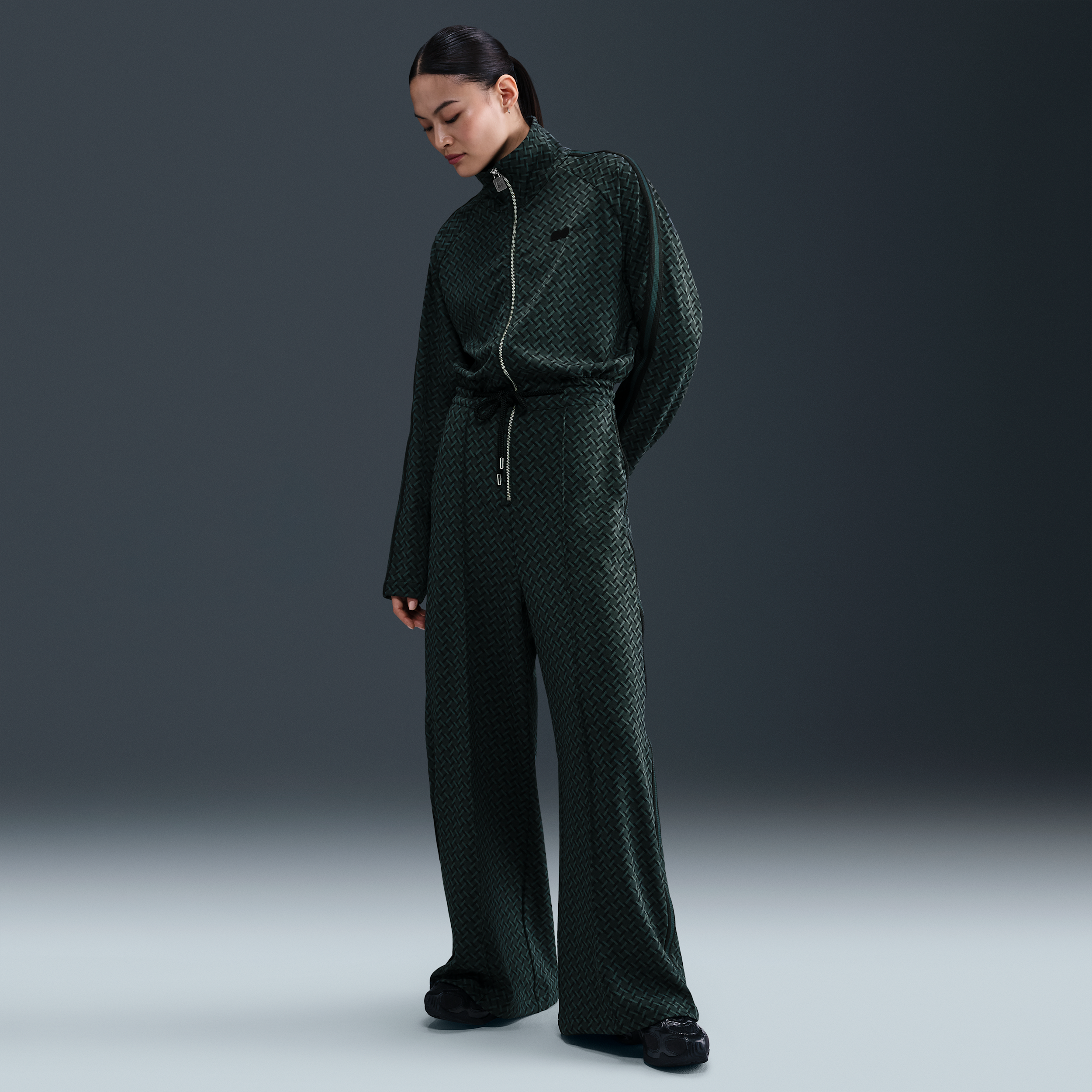 Nike Women's Naomi Osaka Jacquard Jumpsuit In Green