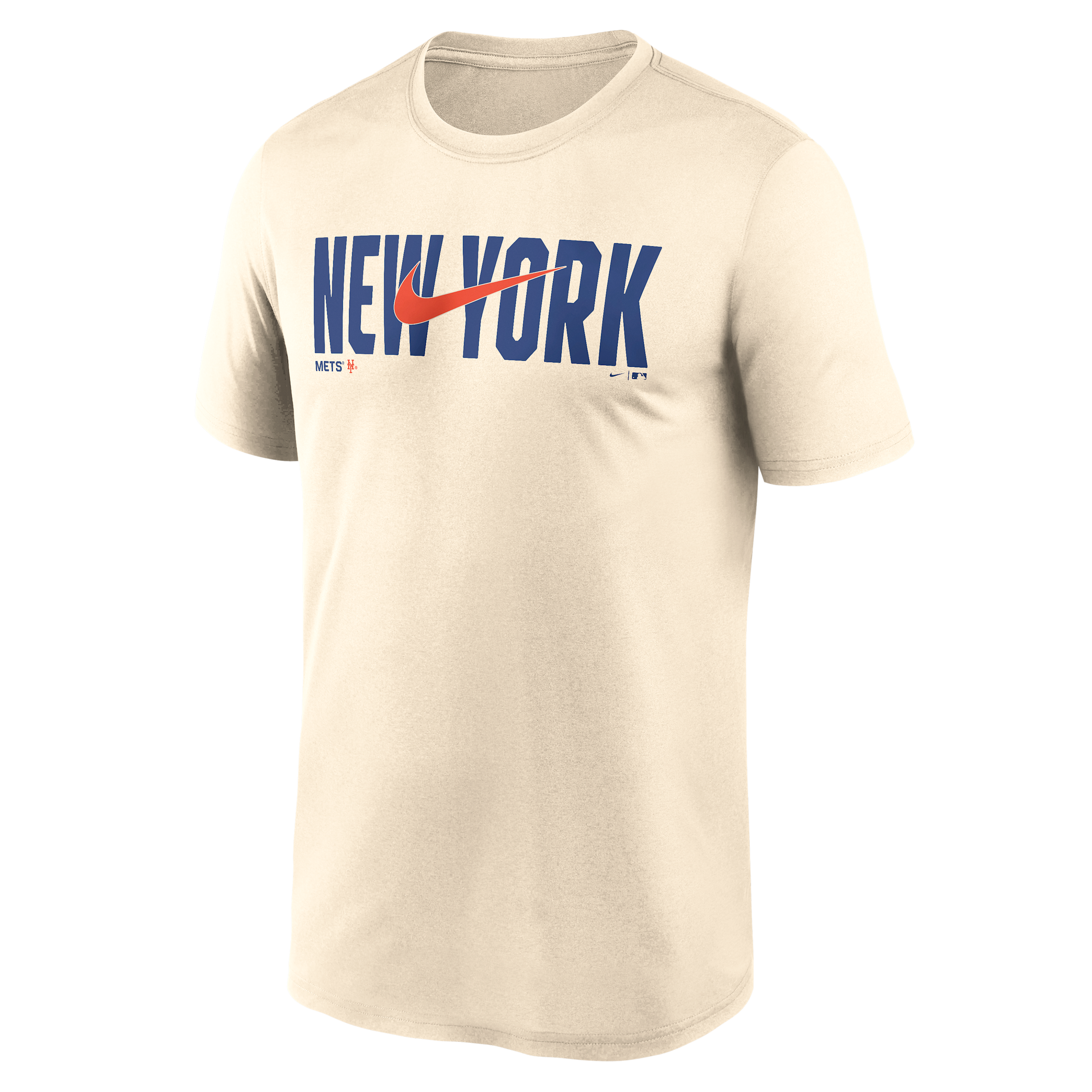 New York Mets Swoosh Legend Nike Men's Dri-FIT MLB T-Shirt in Brown | NKGK15ANME-RSQ