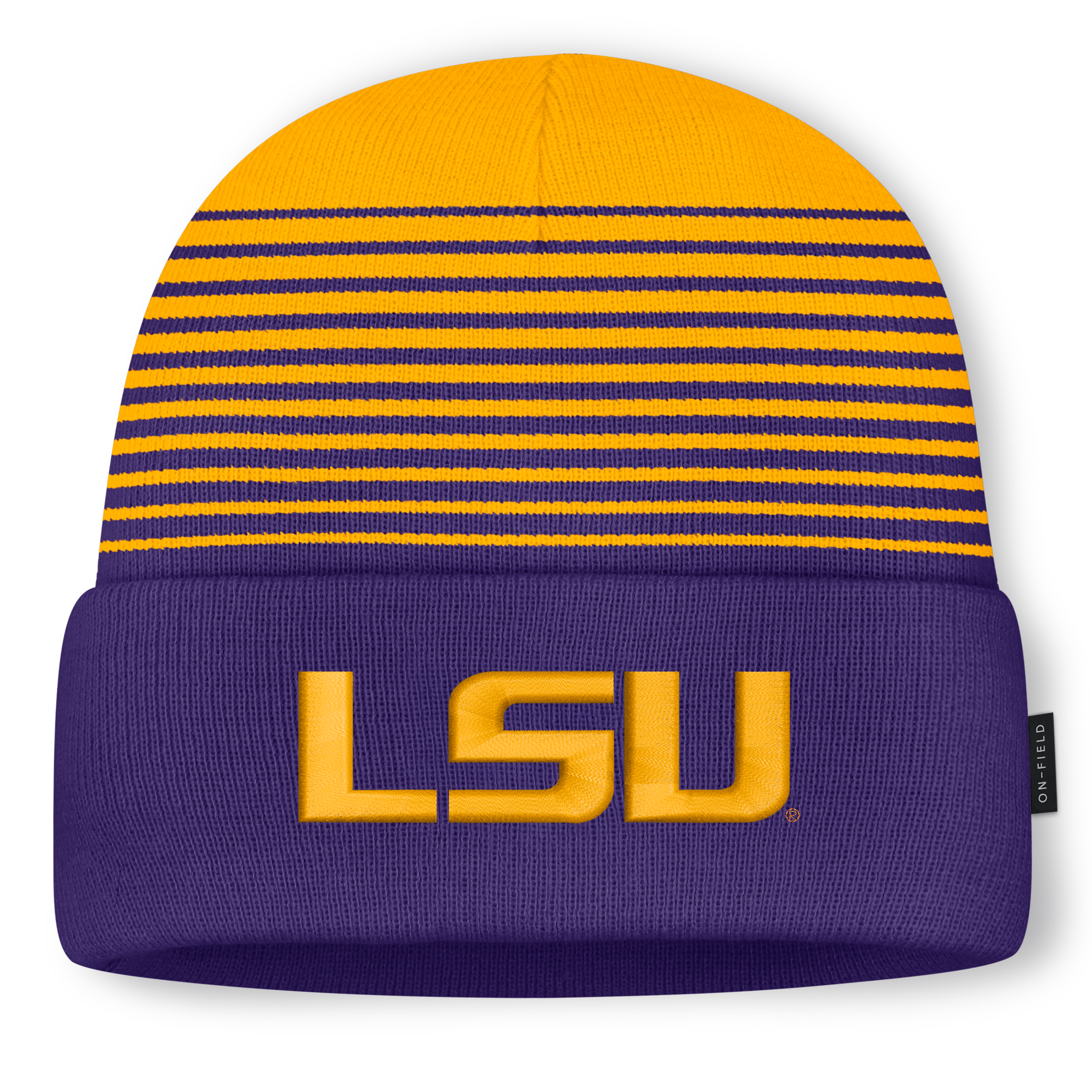 Men's and Women's Nike Purple/Gold Lsu Tigers On-Field Utility Knit Hat - Purple, Gold