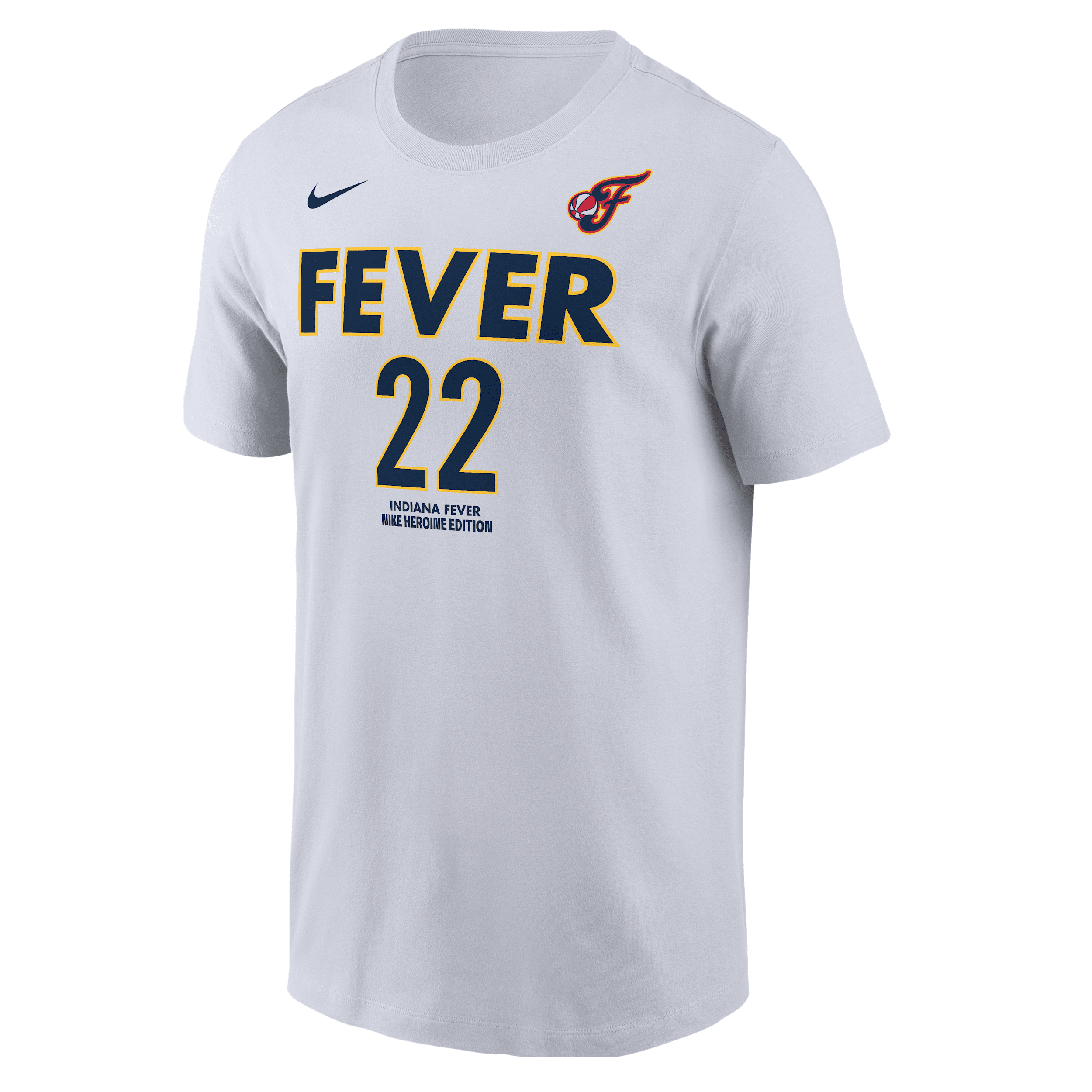 Caitlin Clark Indiana Fever Nike Men's WNBA T-Shirt in White | M11332IFCC-WHT