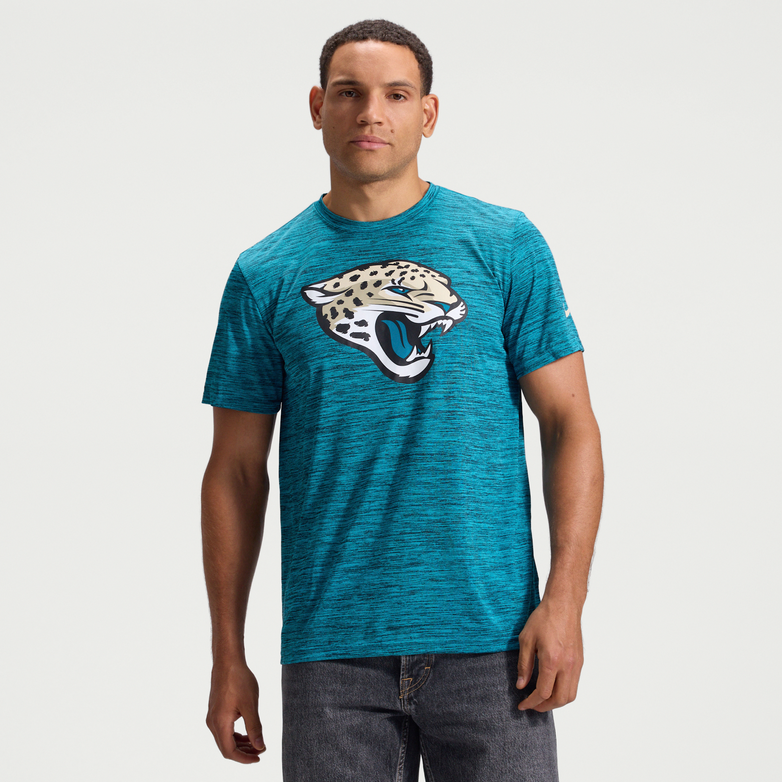 Jacksonville Jaguars Rivalries Collection Sideline Velocity Nike Men's Dri-FIT NFL T-Shirt in Green | 02ER45W9N-B3C