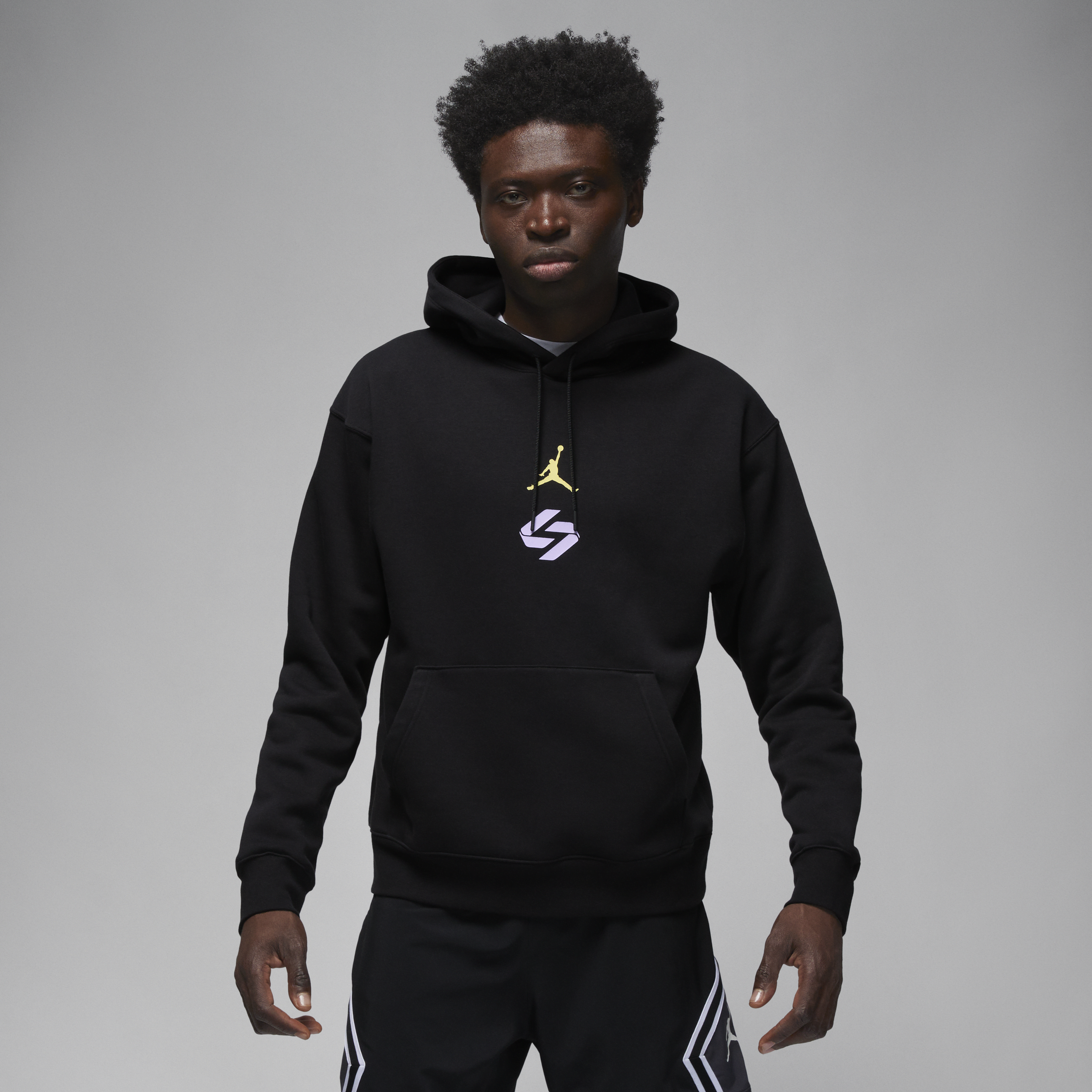 Jordan Nike Men's Luka Pullover Hoodie In Black | ModeSens