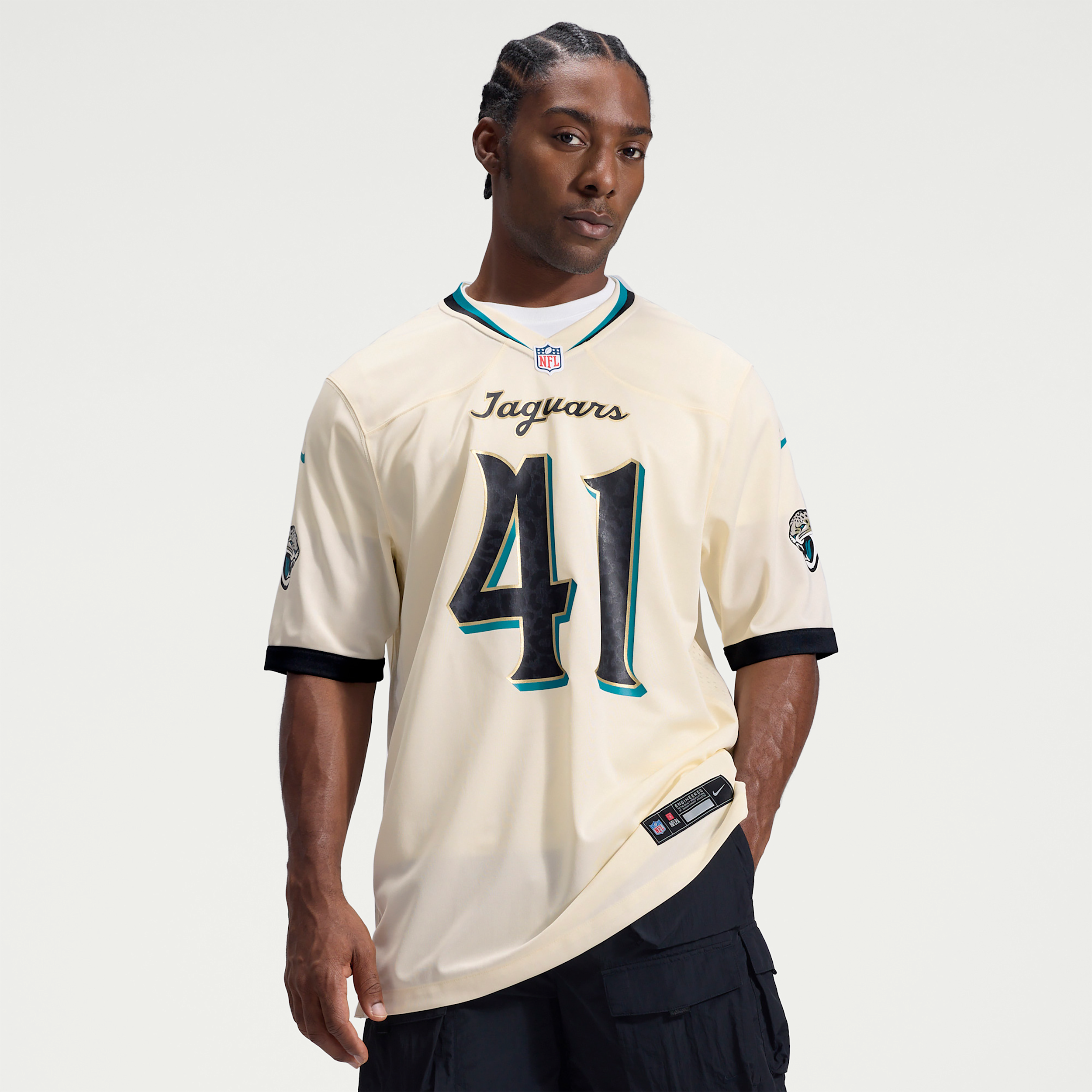 Josh Hines-Allen Jacksonville Jaguars Rivalries Collection Nike Men's NFL Game Jersey in Brown | 67NM0JFM9NF-NV2