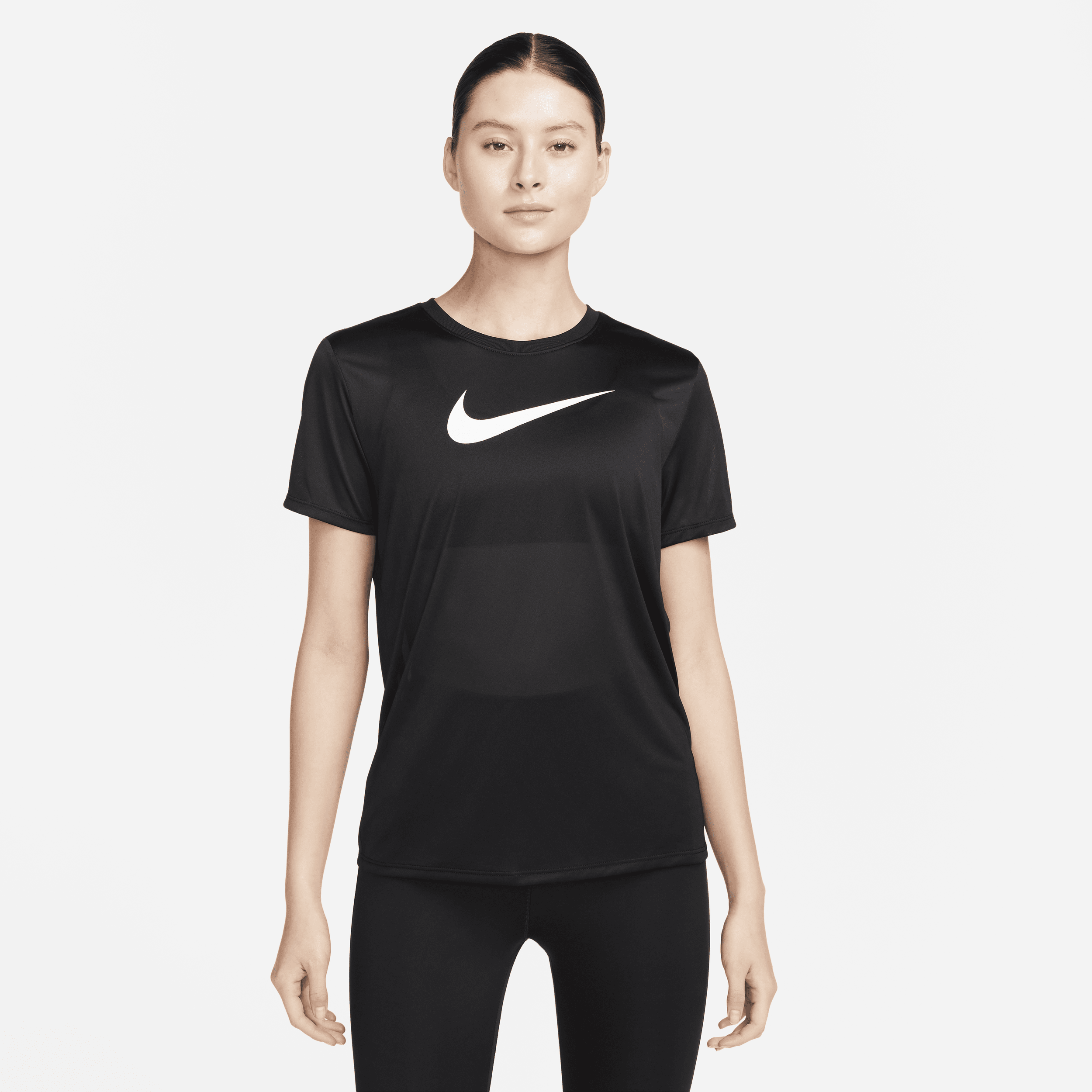 Nike Women's Dri-fit Graphic T-shirt In Black