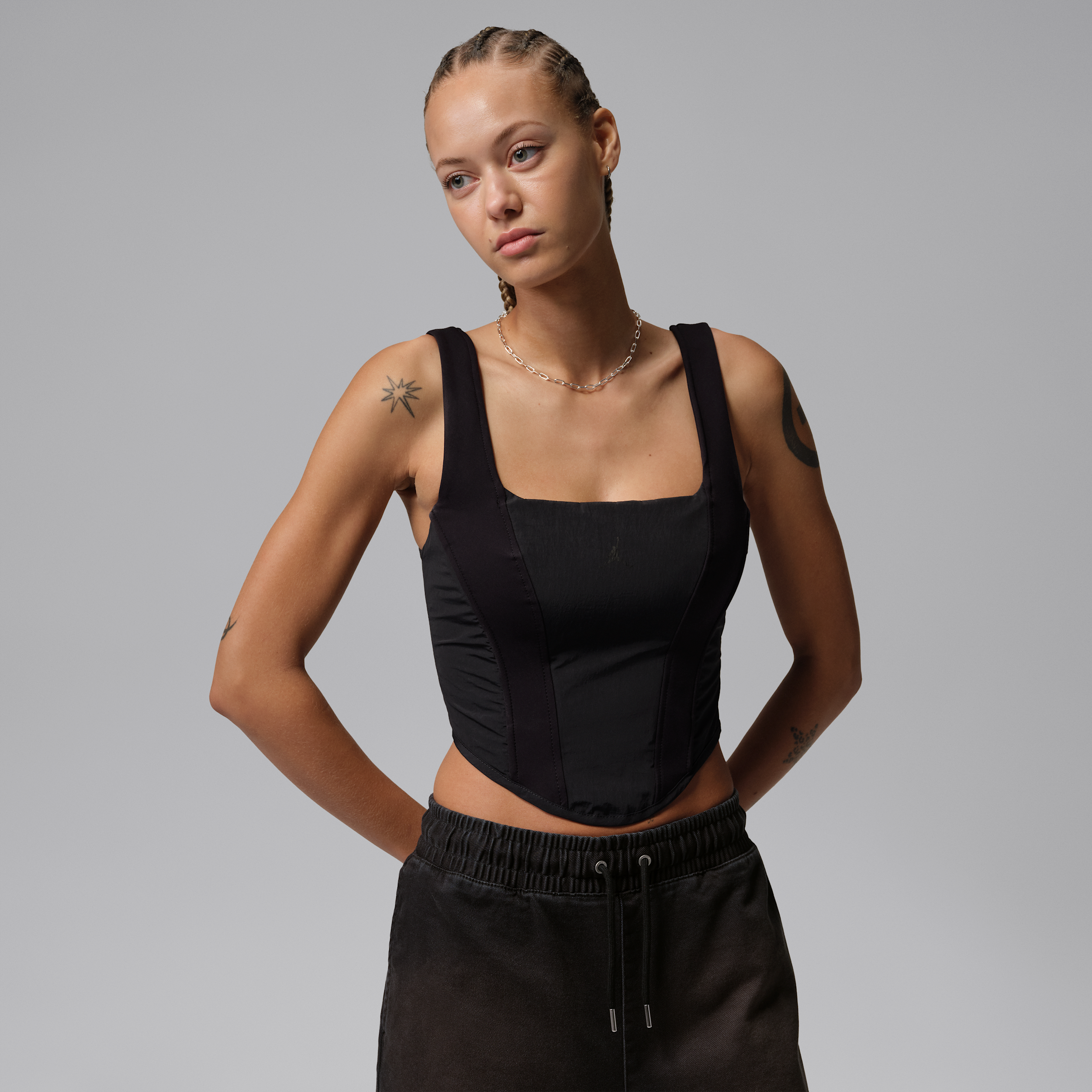 Women's Jordan Flight Club Corset in Black | IF1127-010