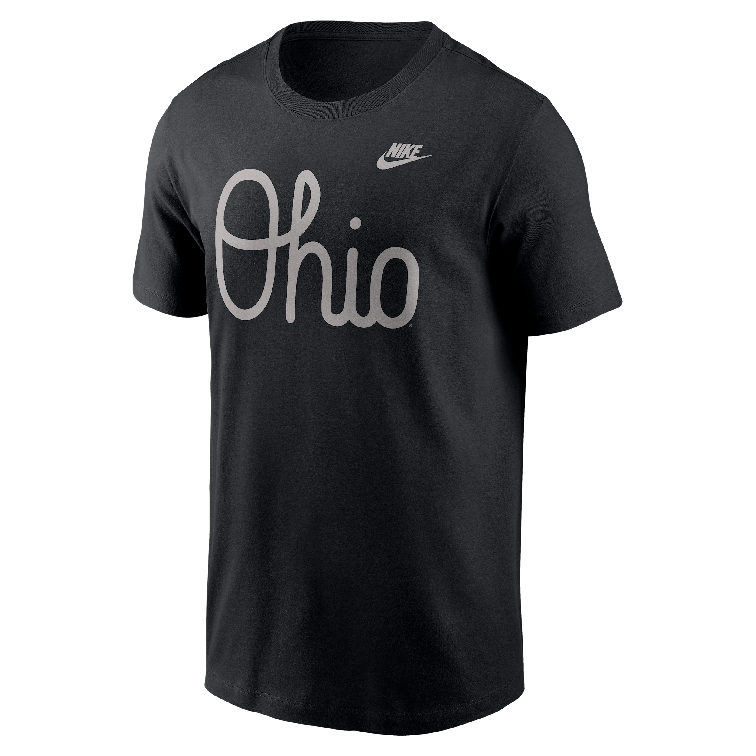 Nike Black Ohio State Buckeyes Vintage Script T-shirt In Black