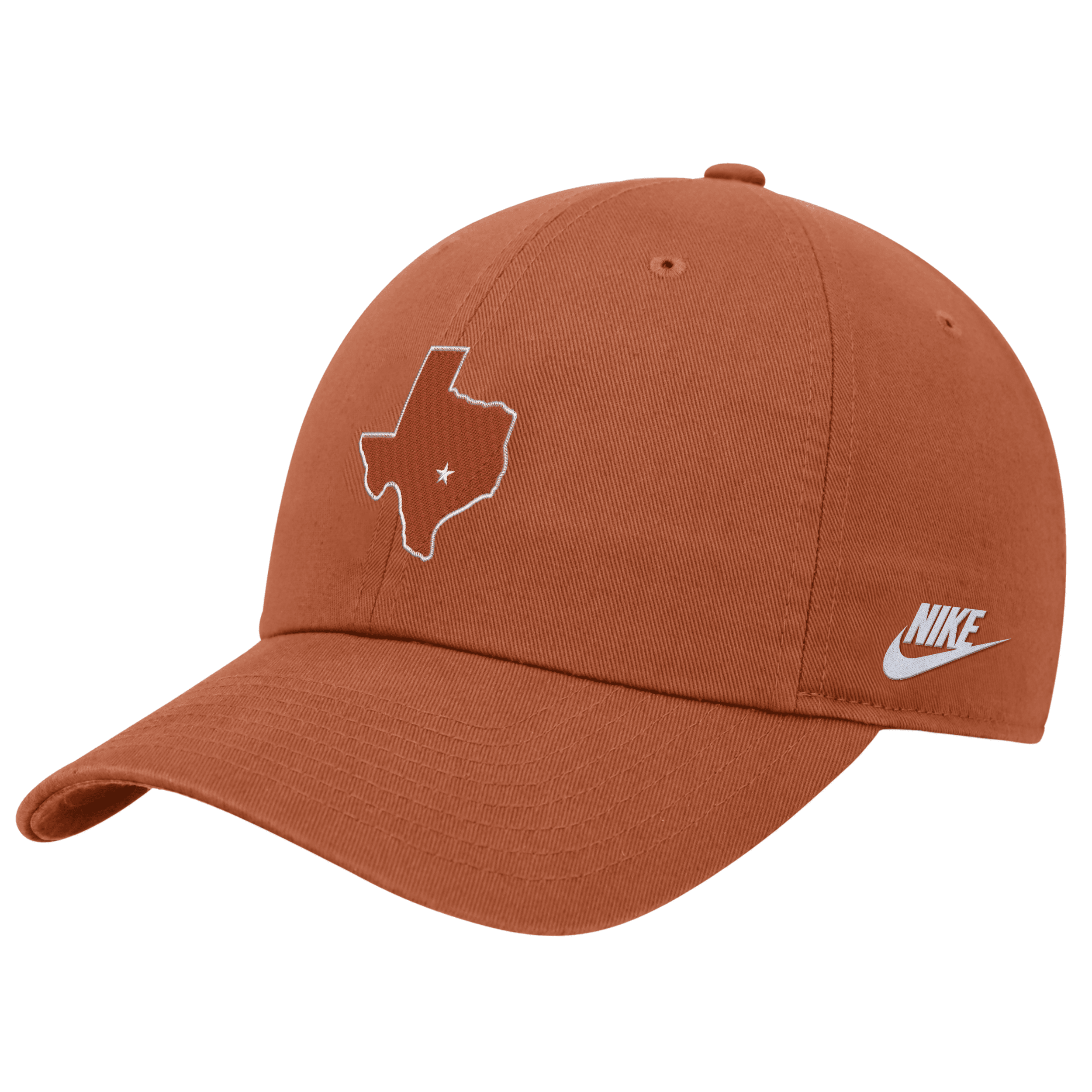 Shop Nike Texas  Unisex College Adjustable Cap In Orange