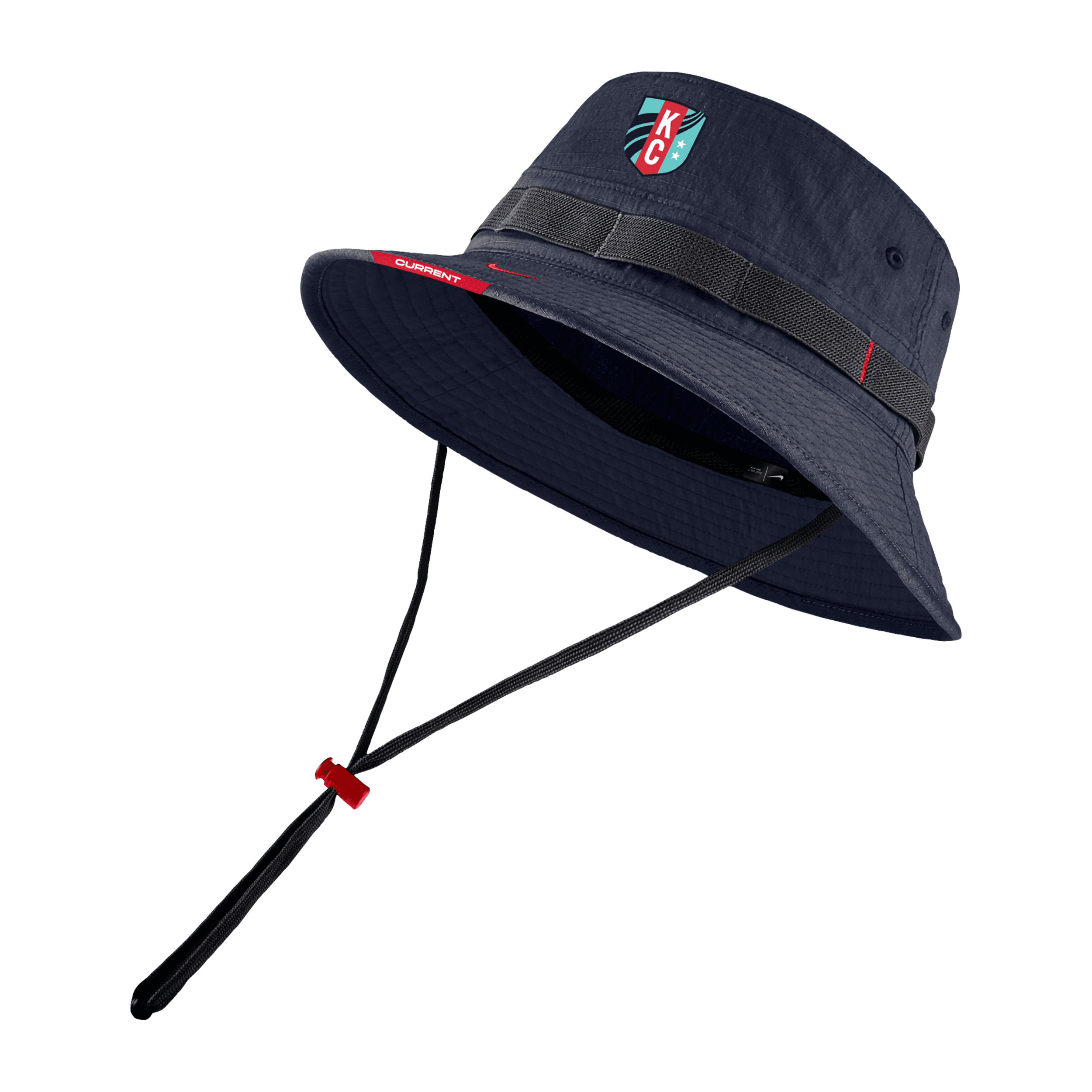 Nike Kansas City Current  Unisex Soccer Boonie Bucket Hat In Blue
