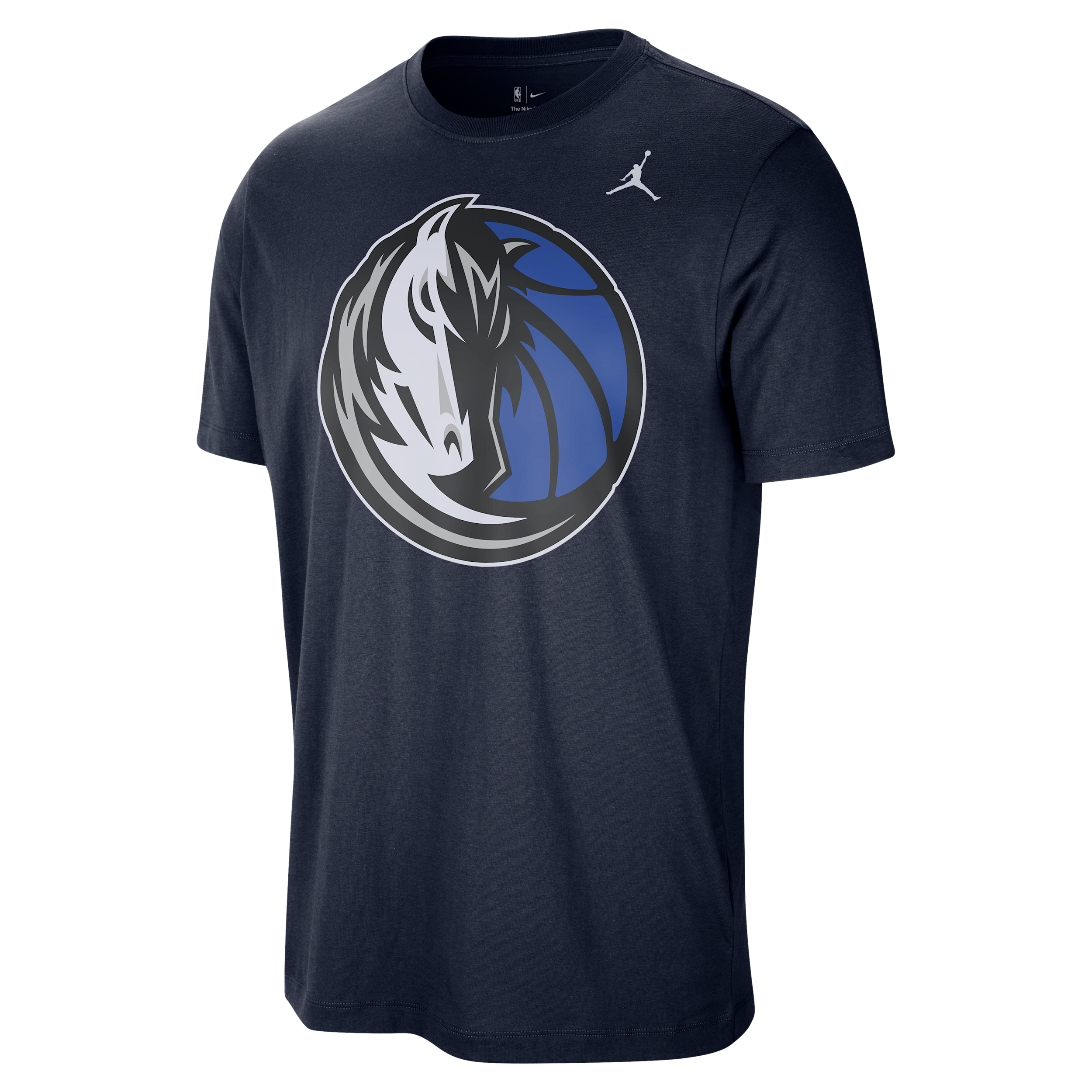 Nike Men's Dallas Mavericks Essential Jordan Statement T-Shirt in Blue | IM8822-419