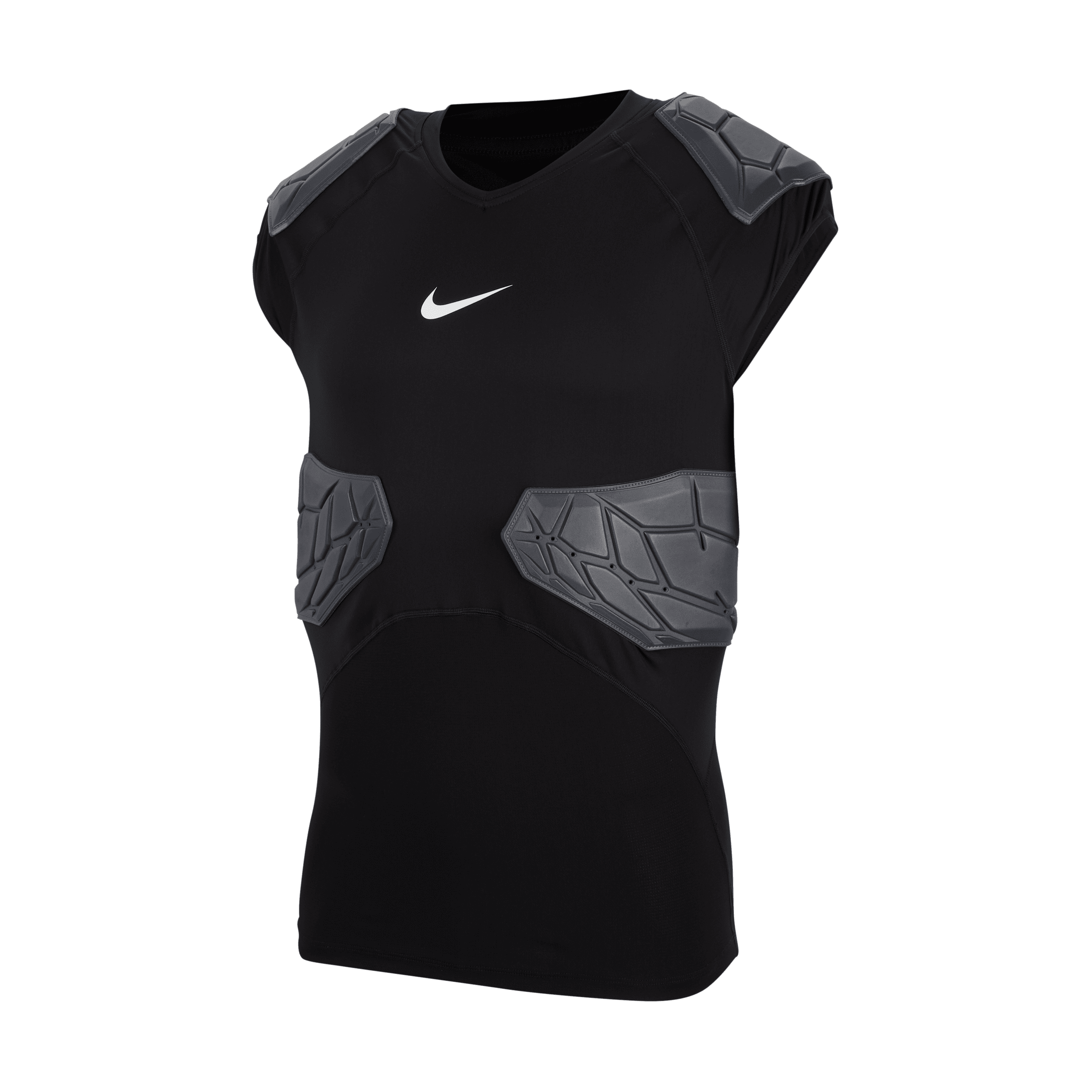 Nike Unisex  Pro Hyperstrong 4-pad Top In Black