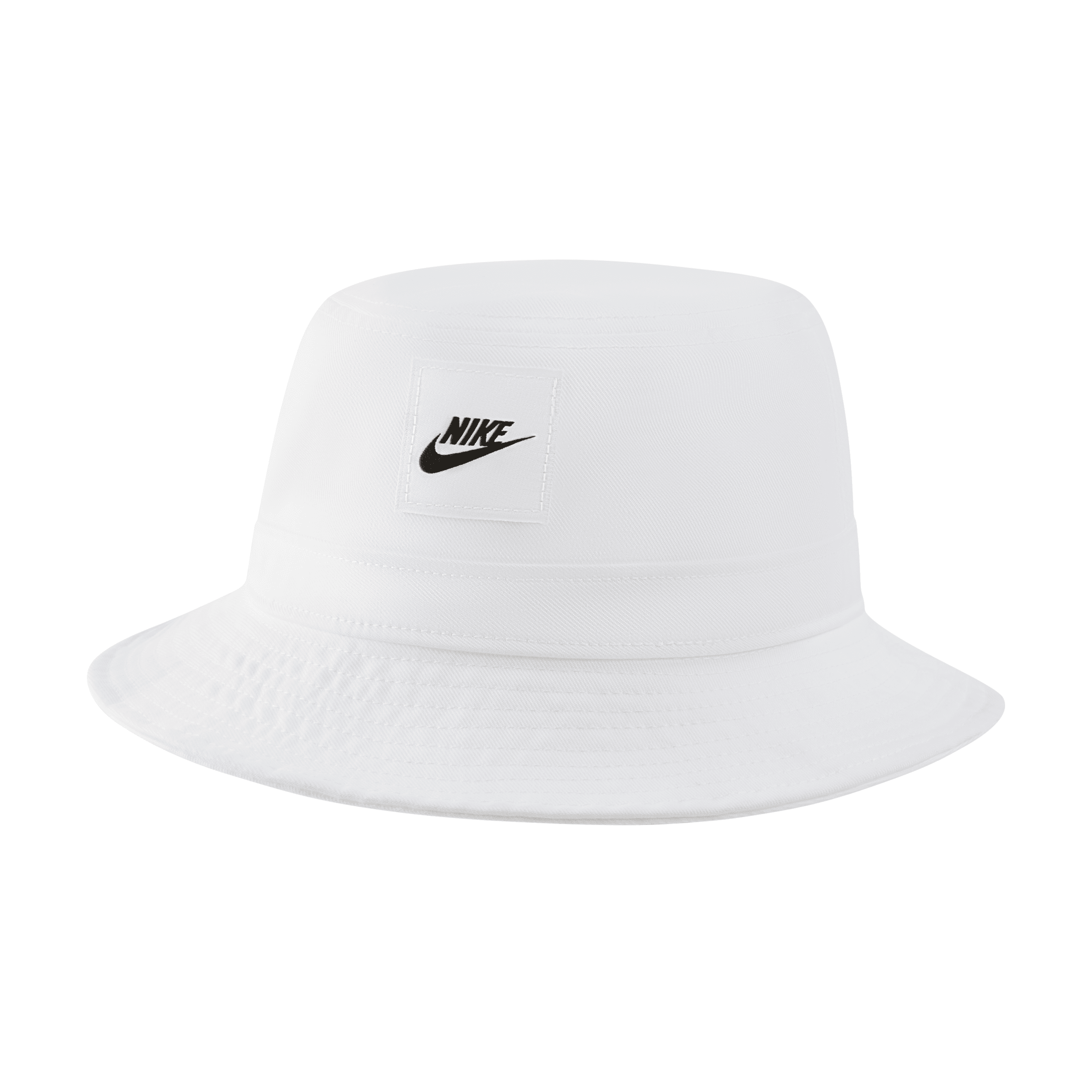 Shop Nike Apex Kids' Futura Bucket Hat In White