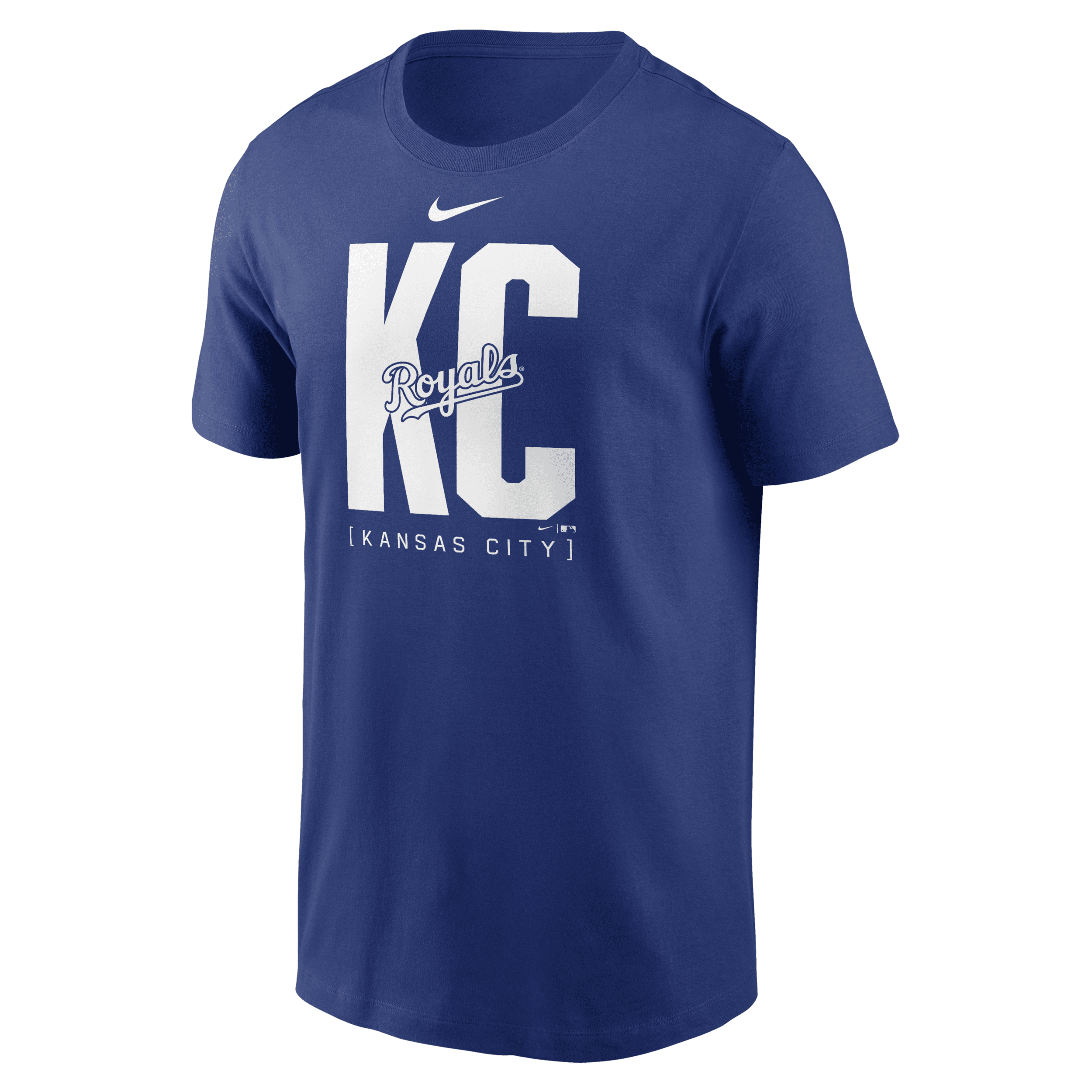 Nike Kansas City Royals Team Scoreboard  Men's Mlb T-shirt In Blue