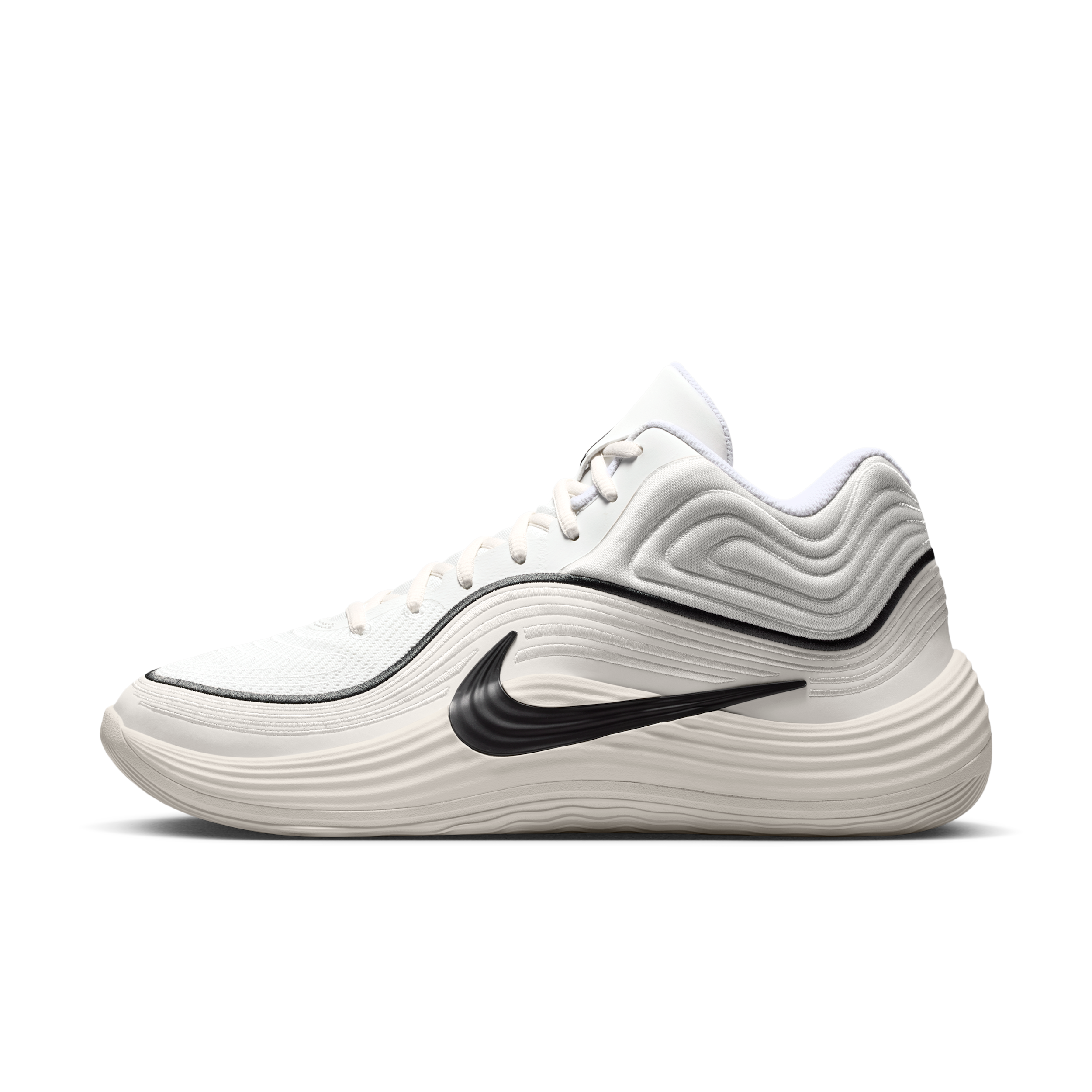Nike Precision 8 Mid Basketball Shoes, Men's, M7/W8.5, Phantom/Off Noir/Summit White/Off Noir