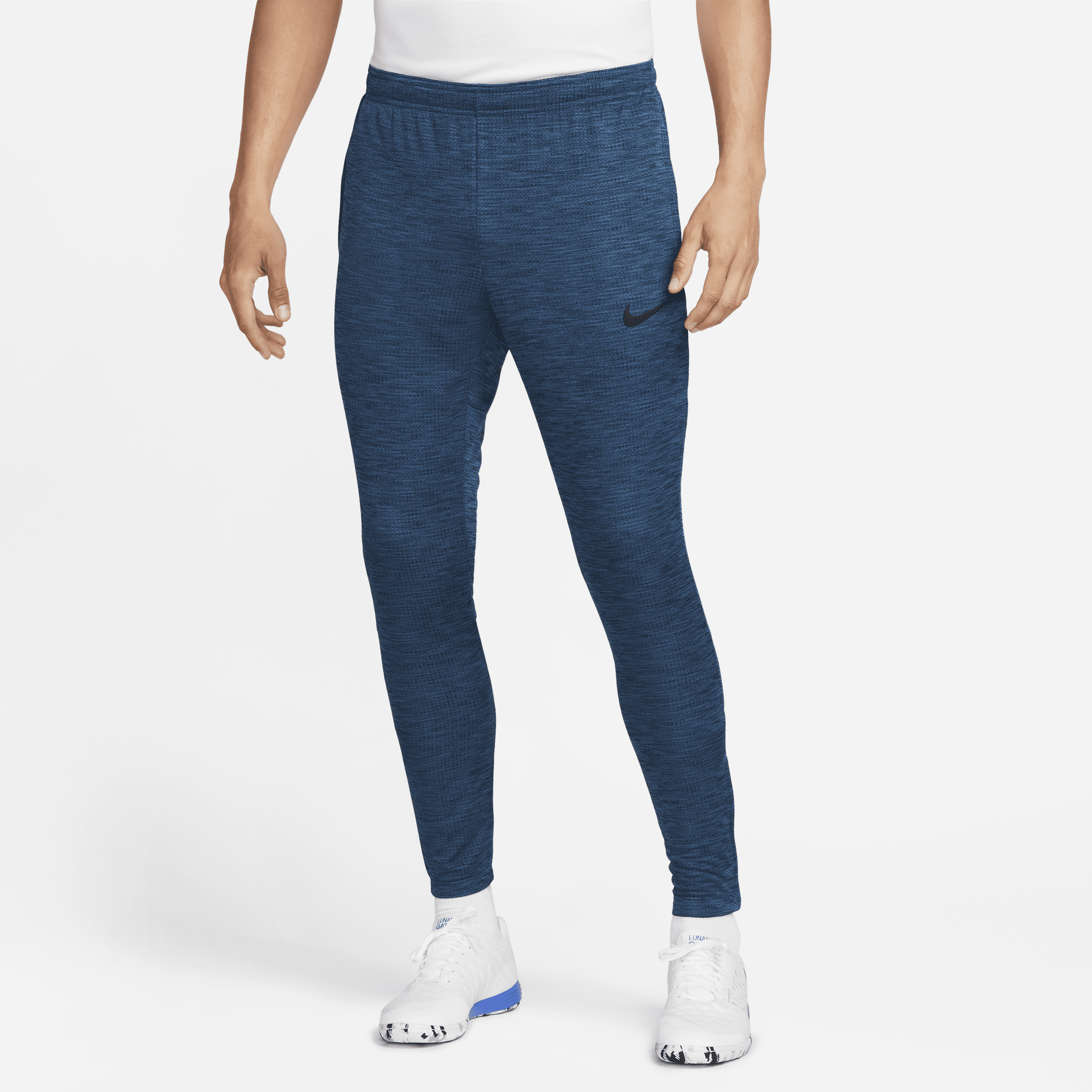 Shop Nike Men's Academy Dri-fit Soccer Track Pants In Blue