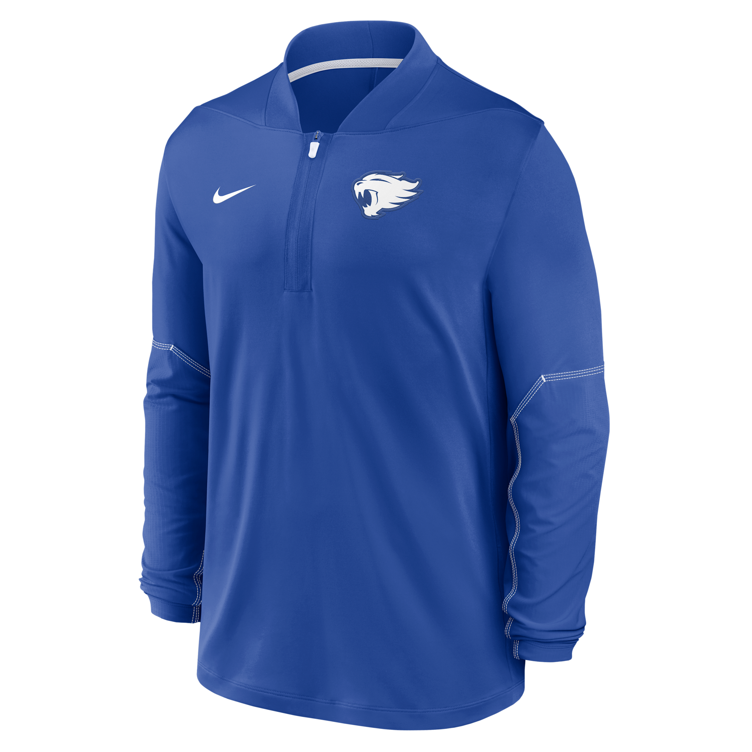 Nike Men's Royal Kentucky Wildcats 2026 Sideline Midweight Half-Zip Dri-fit Pullover - Royal