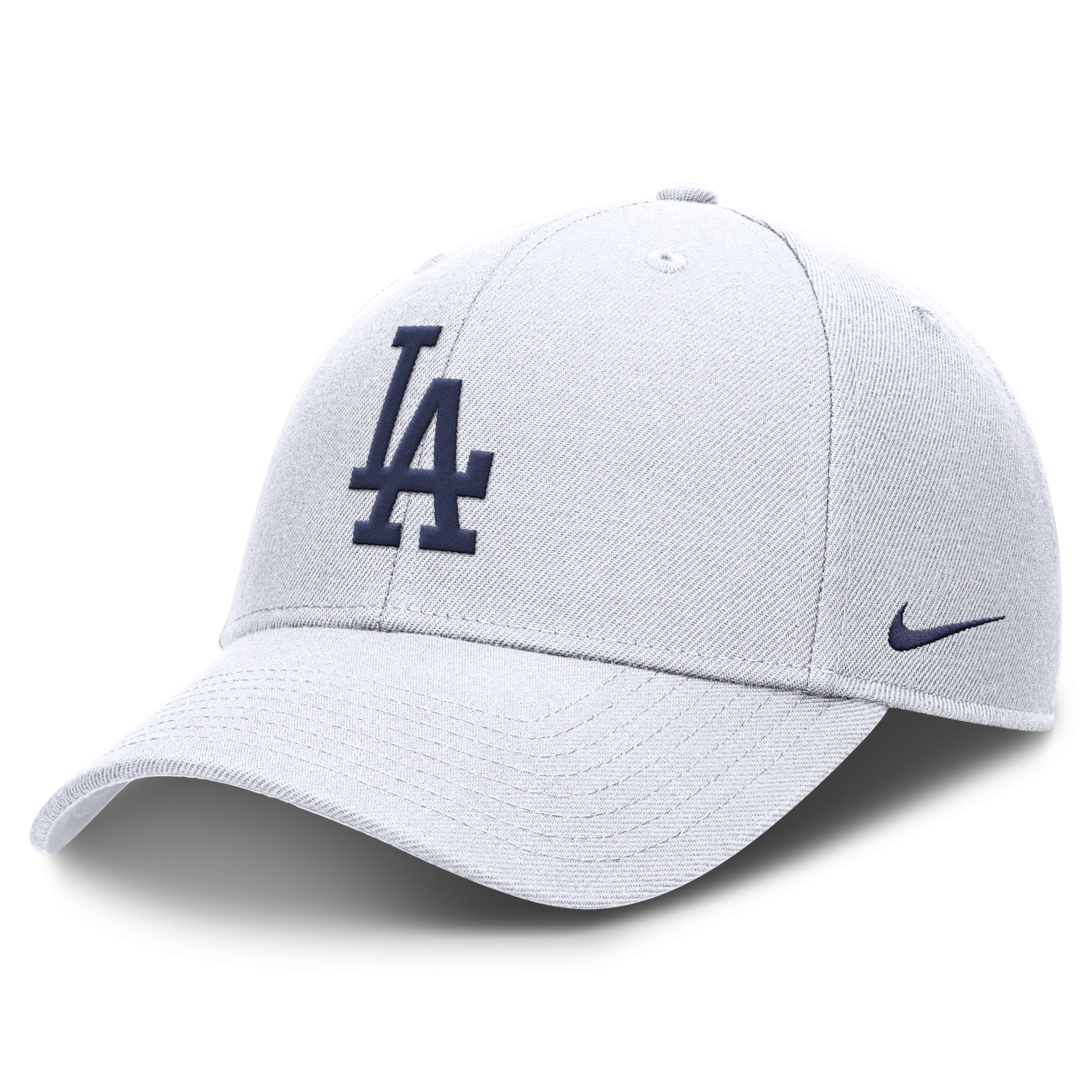 Nike White Los Angeles Dodgers Evergreen Club Performance Adjustable Hat