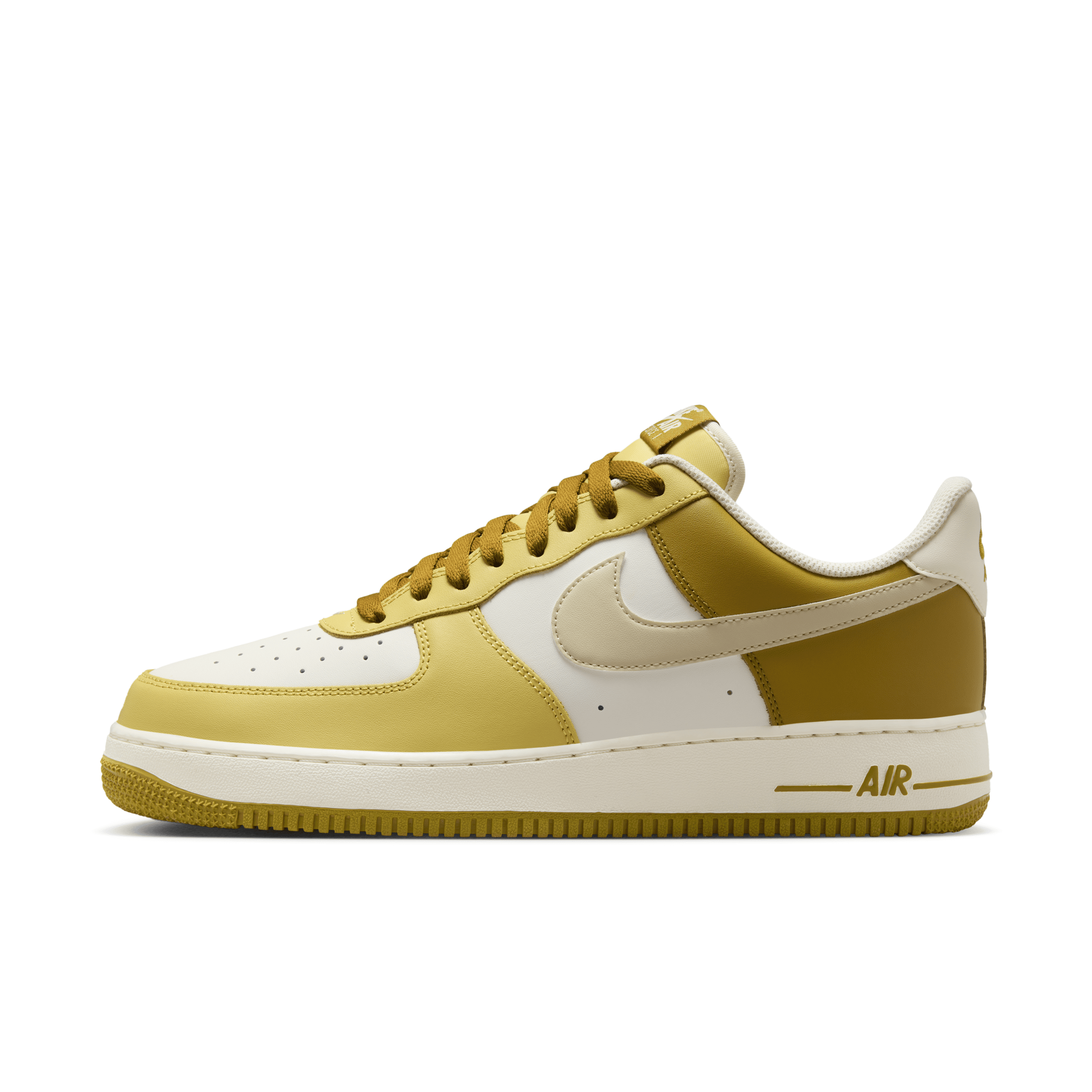 Shop Nike Men's Air Force 1 '07 Shoes In Brown