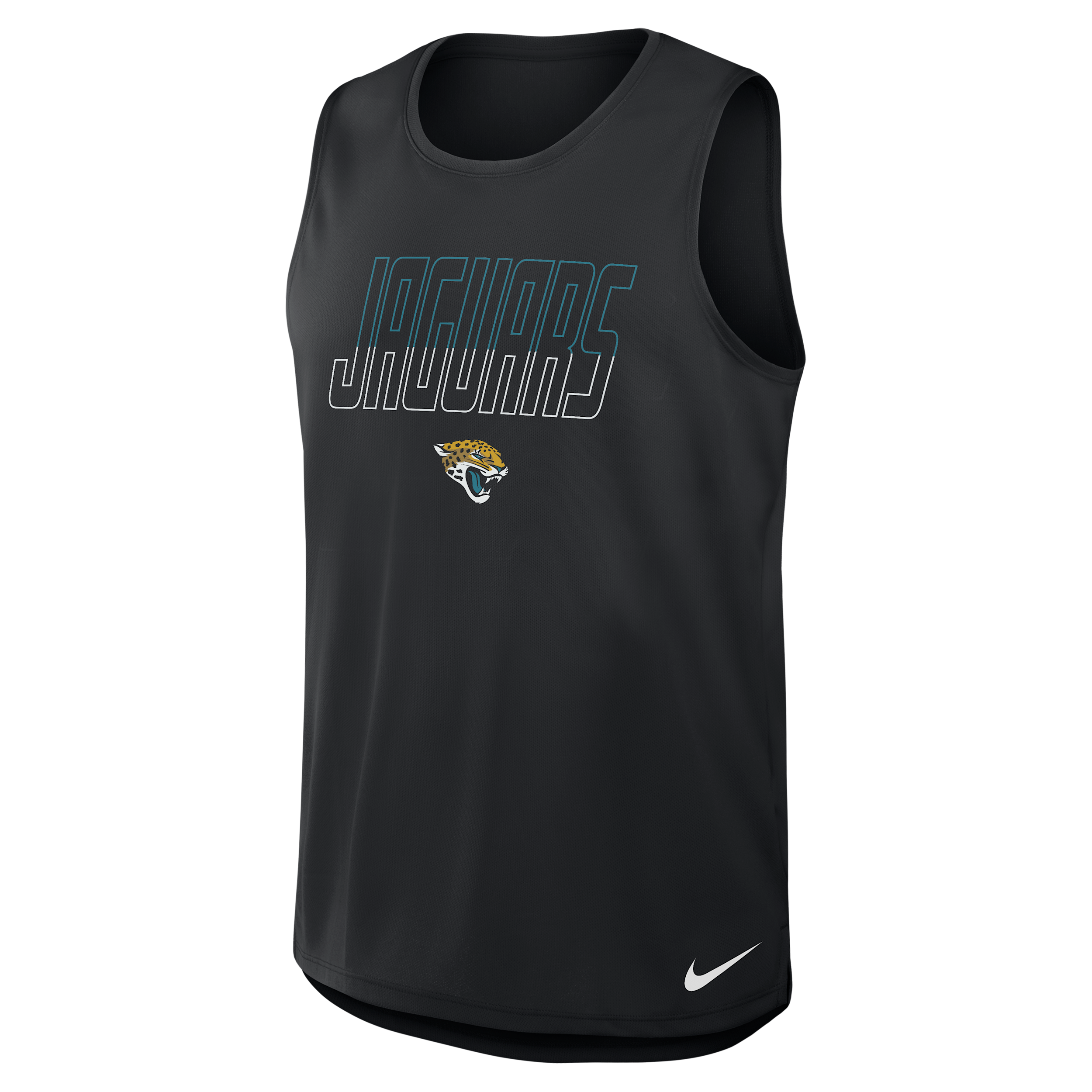 Jacksonville Jaguars Nike Men's Dri-FIT NFL Tank Top in Black | 045R00A9N-YPB