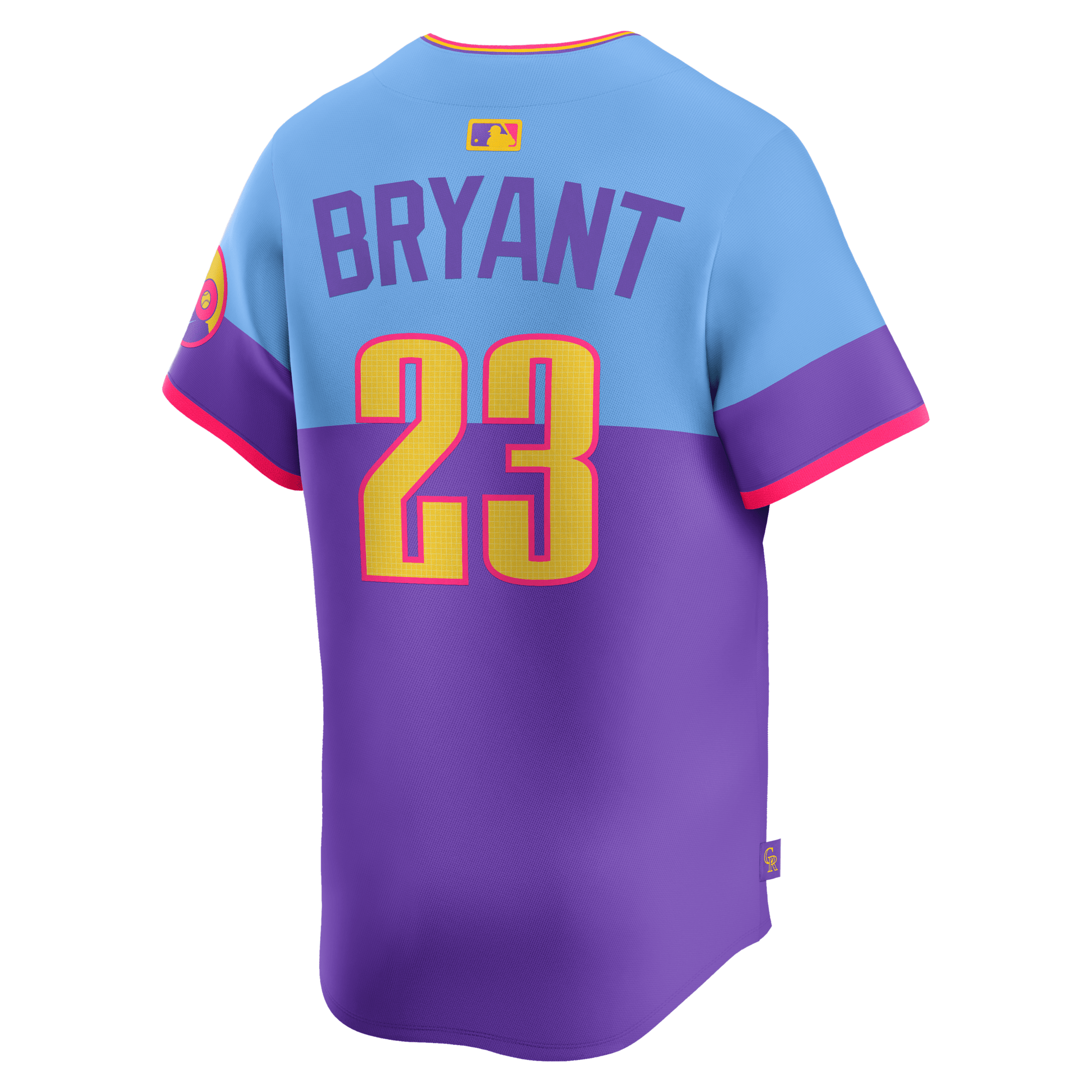 Kris Bryant Colorado Rockies City Connect Menâs Nike Men's Dri-FIT ADV MLB Limited Jersey in Purple | LM250CN5DN9-7Q3