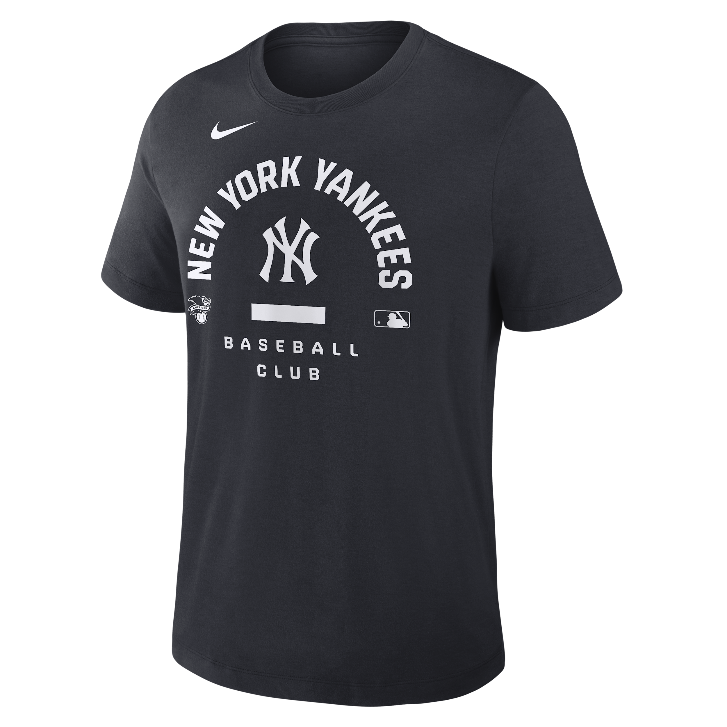 New York Yankees Authentic Collection Early Work Nike Men's Dri-FIT MLB T-Shirt in Blue | 034J4FANK-HXK