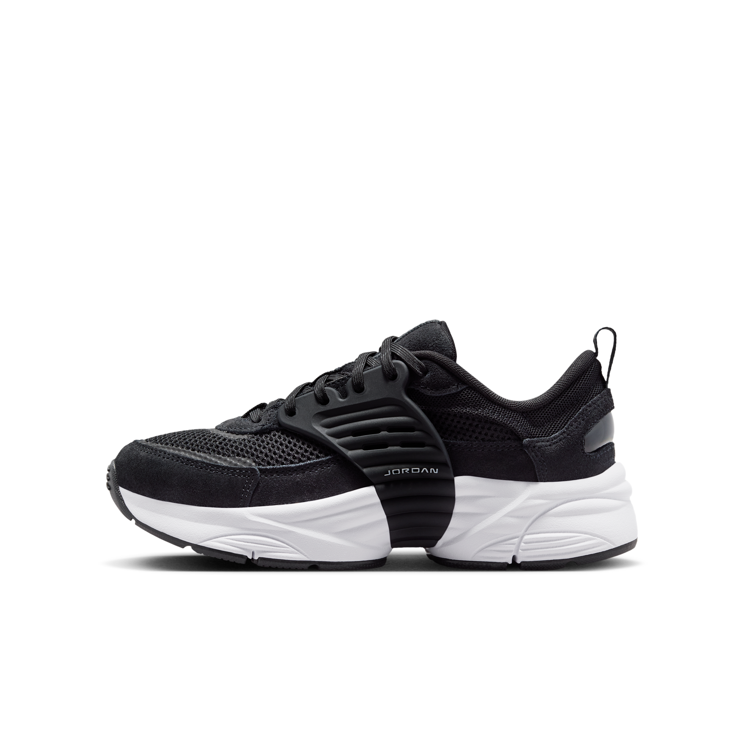 Jordan Trunner O/S - Boys' Grade School Shoes Black/White Size 04.0