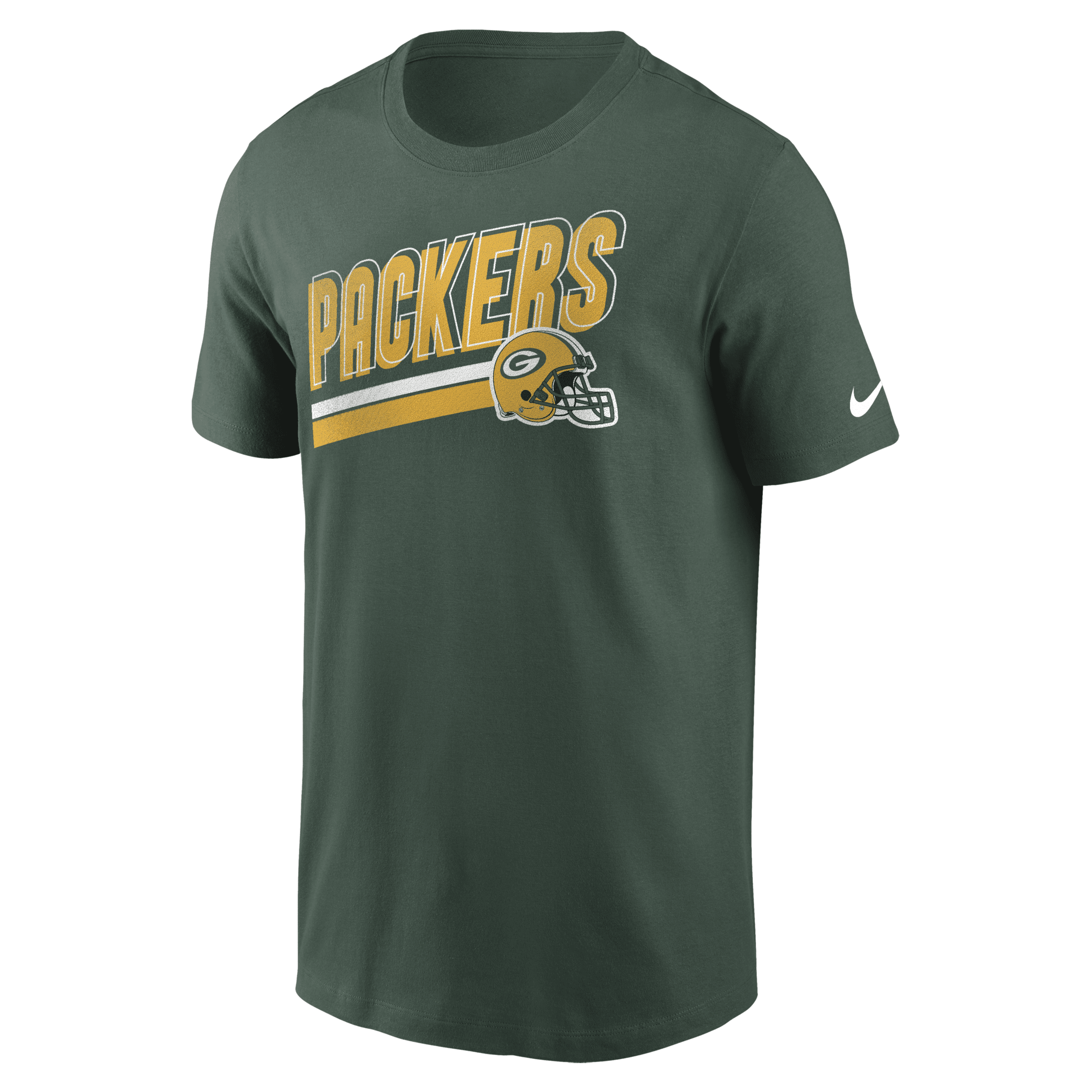 Nike Green Bay Packers Essential Blitz Lockup  Men's Nfl T-shirt