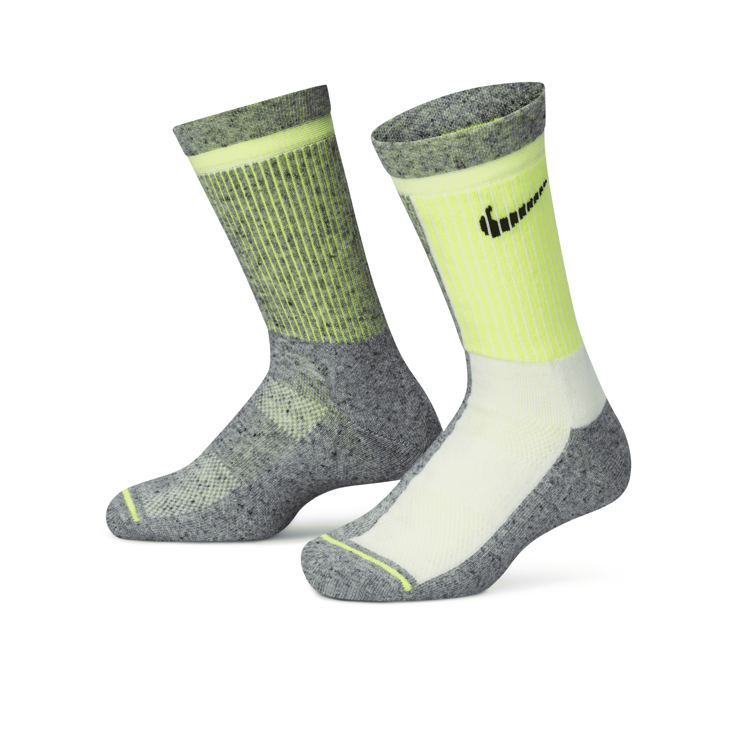 Nike Kids' Unisex Everyday Essential Crew Socks In Grey