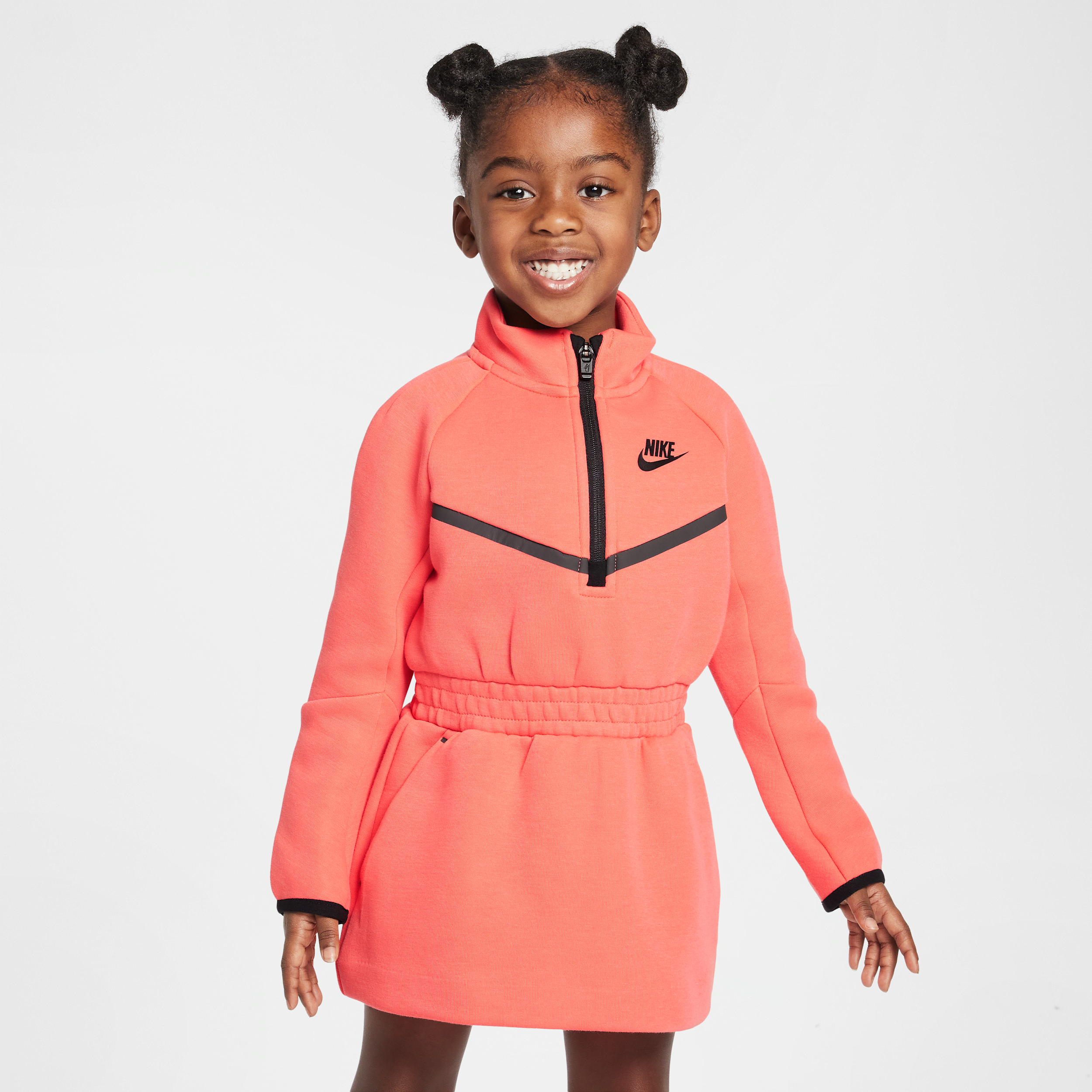 Nike Tech Fleece Toddler Dress In Red