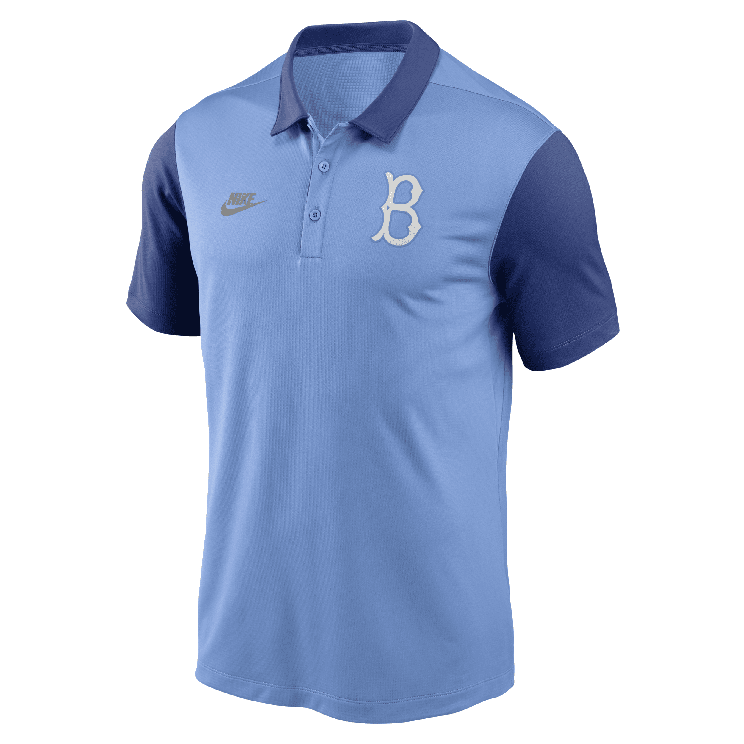 Shop Nike Brooklyn Dodgers Cooperstown Franchise  Men's Dri-fit Mlb Polo In Blue