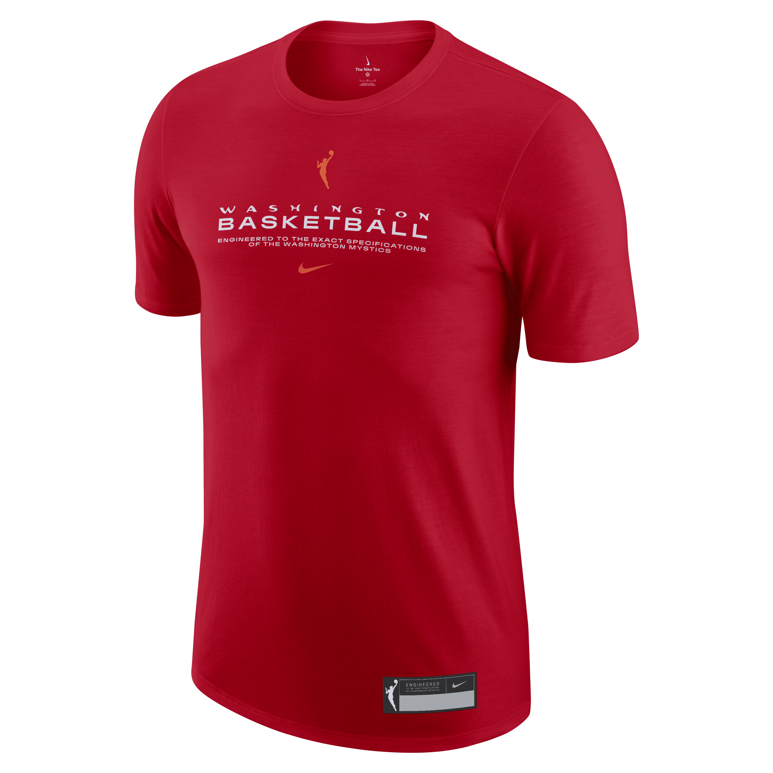 Shop Nike Washington Mystics Legend  Men's Dri-fit Wnba Practice T-shirt In Red