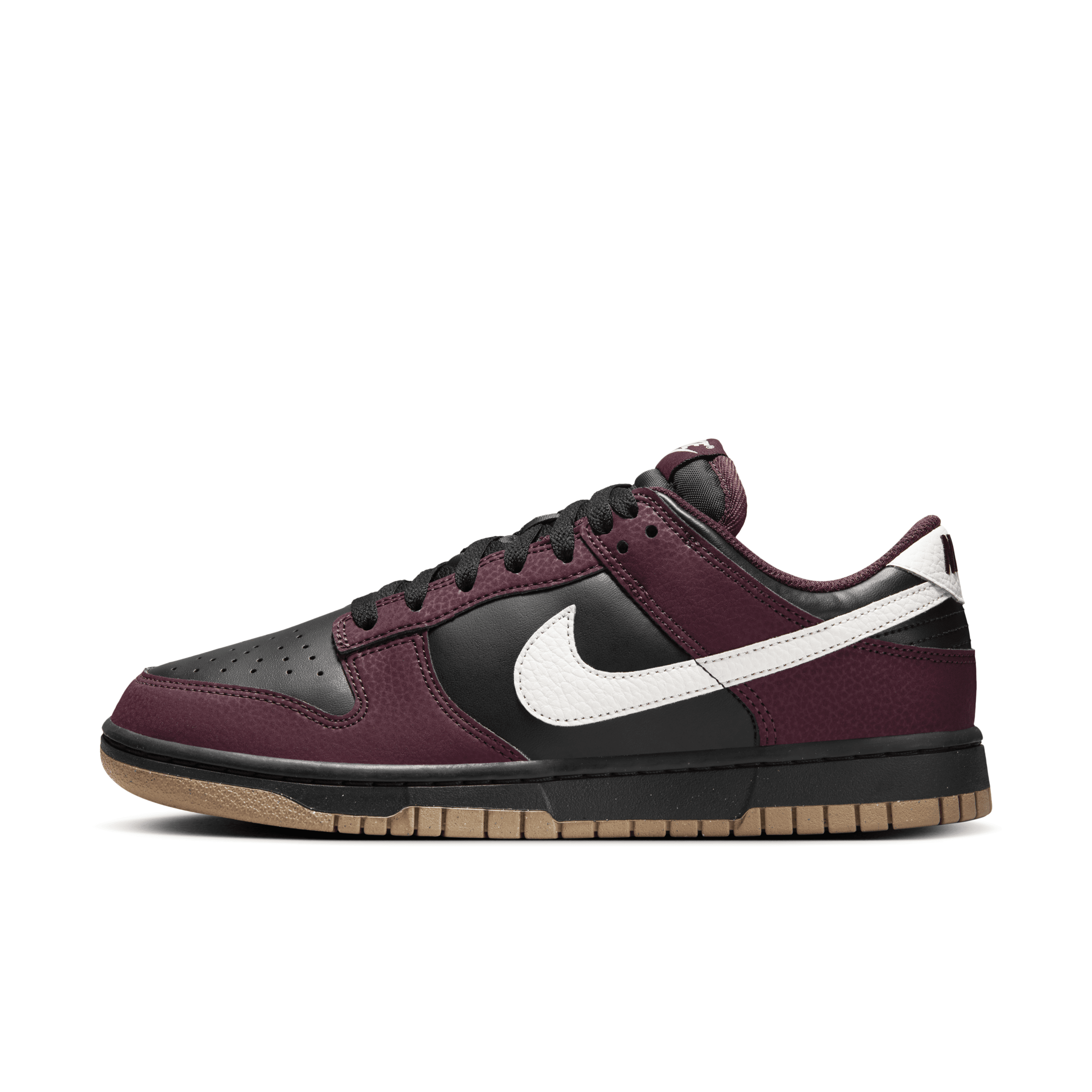 Nike Dunk Low Next Nature Basketball Sneaker In Red