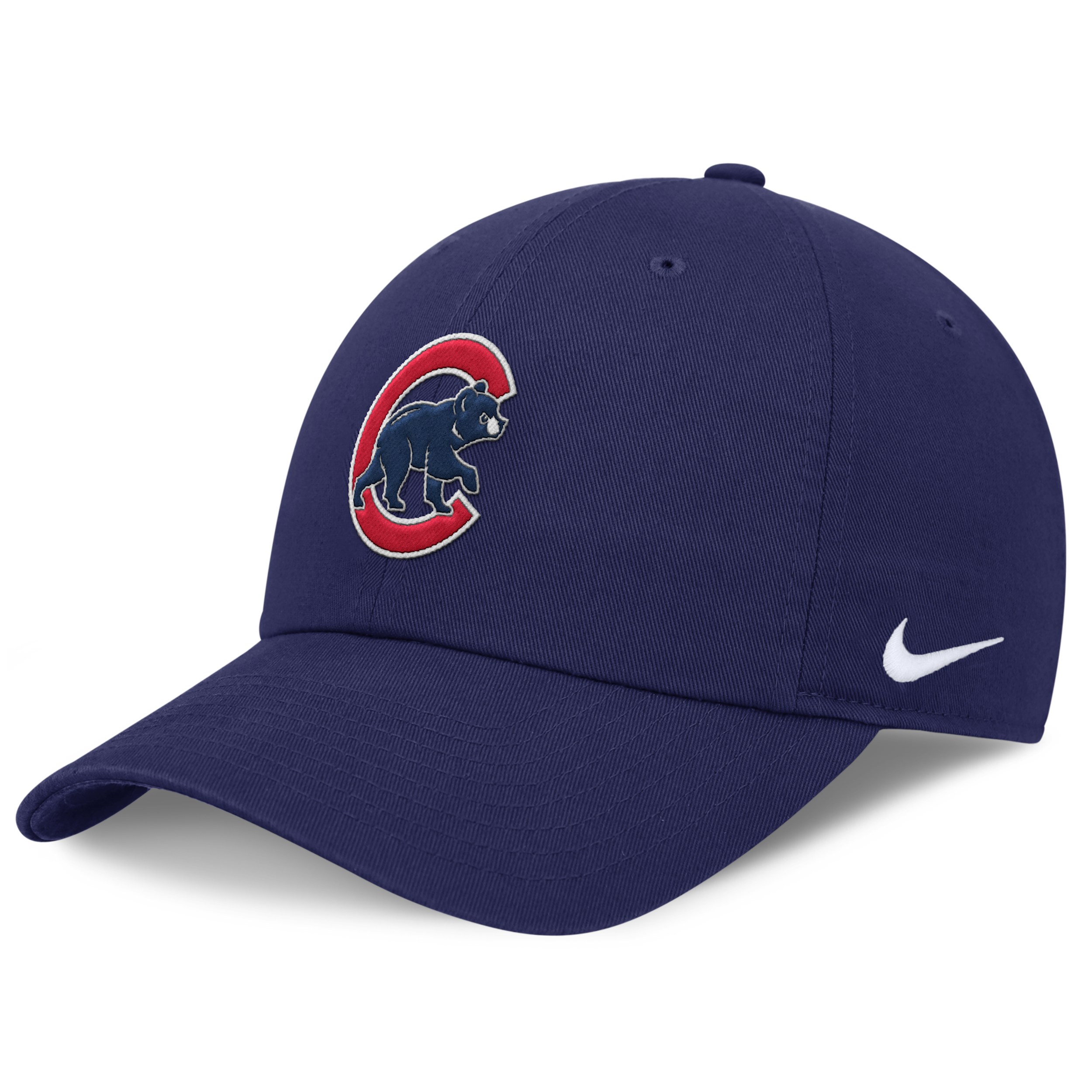 Chicago Cubs Evergreen Club Nike Men's MLB Adjustable Hat in Blue | NB014EUEJ-BEK