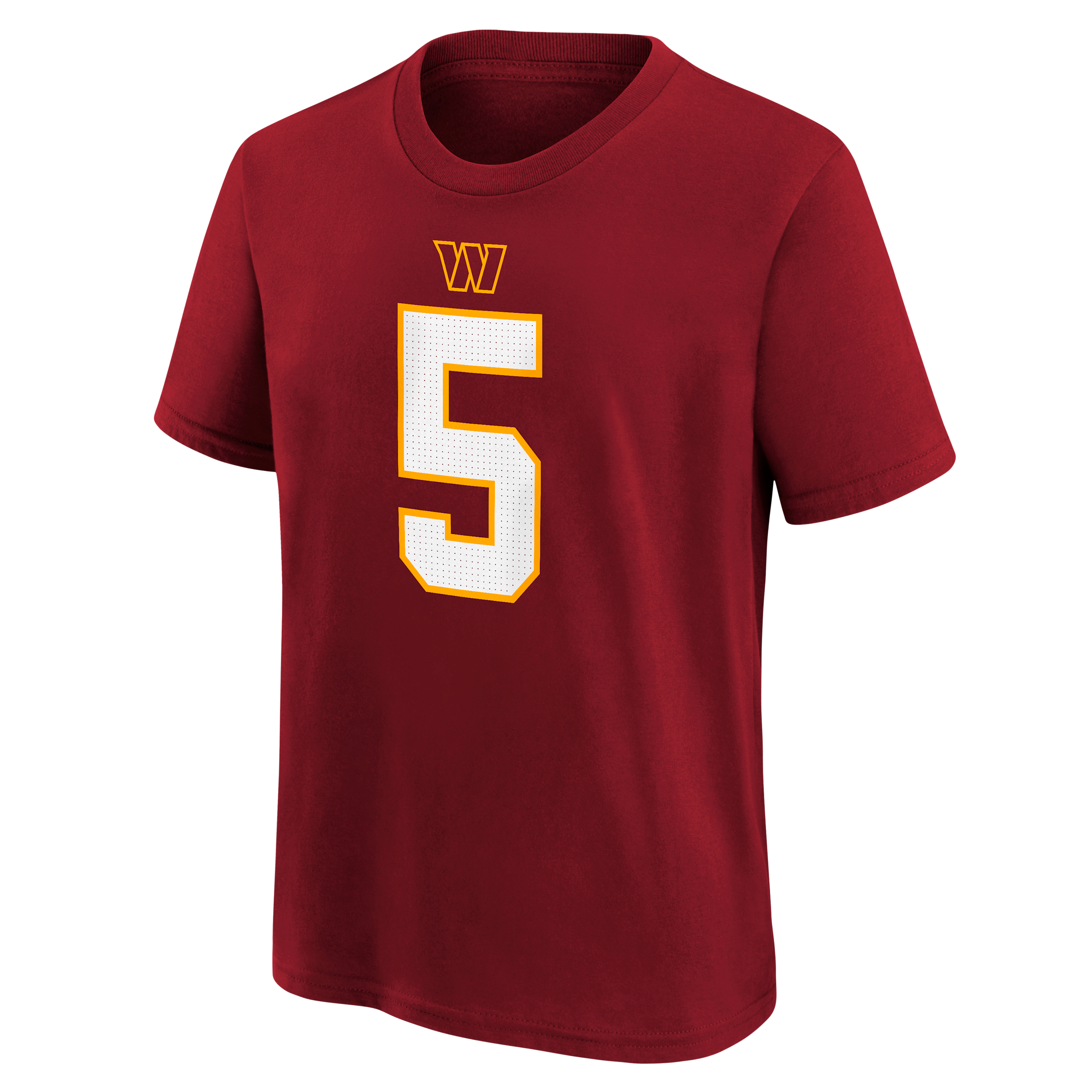 Nike Big Boys and Girls Jayden Daniels Burgundy Washington Commanders Name and Number T-Shirt - Burgundy