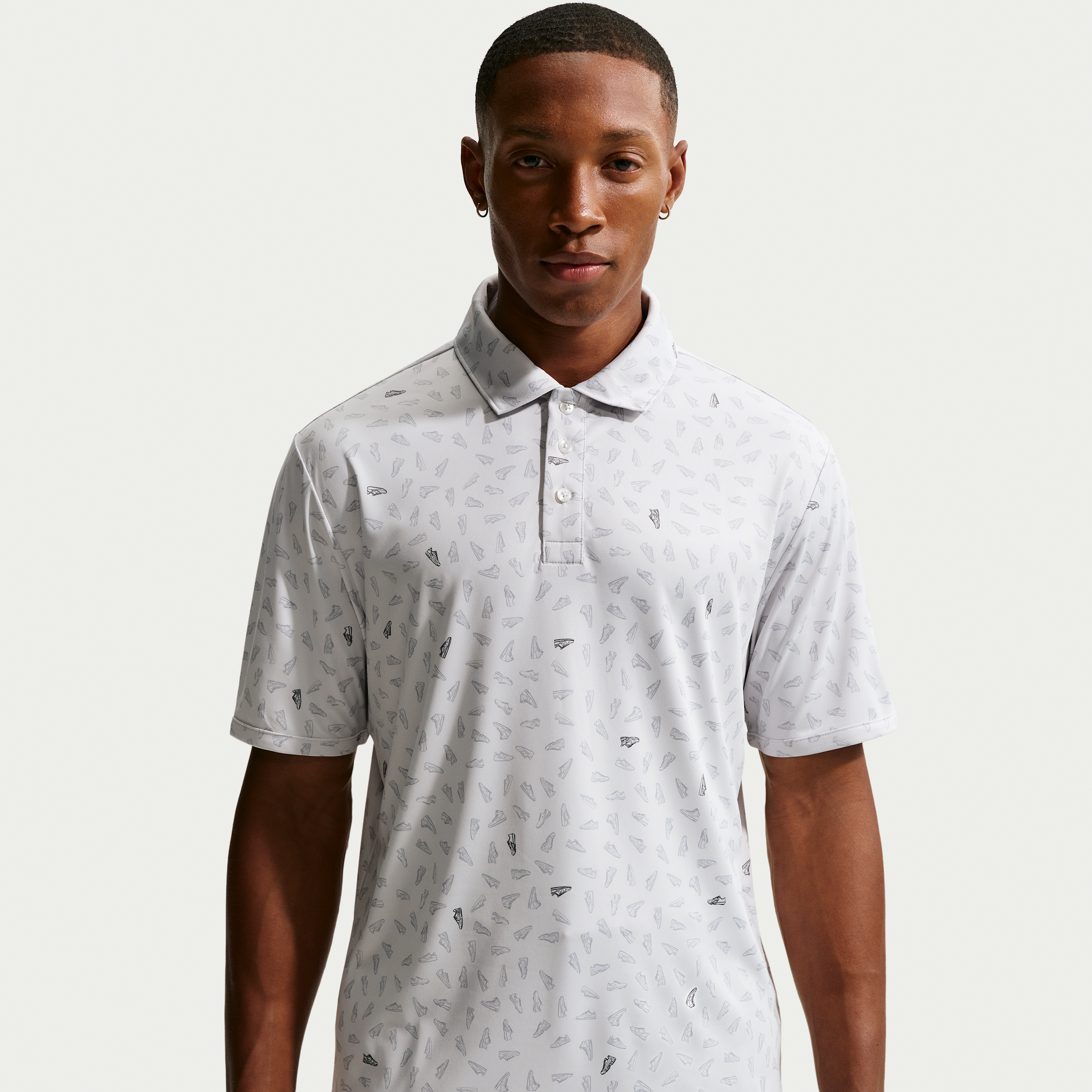 Nike Men's Par Dri-FIT Golf Polo in Grey | IB0222-025