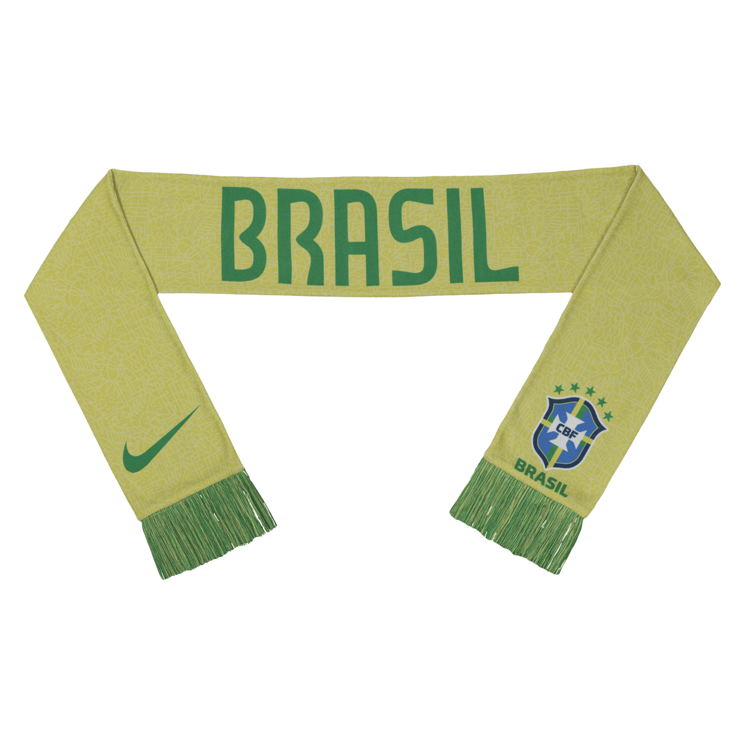 Nike Brazil  Unisex Soccer Scarf In Green