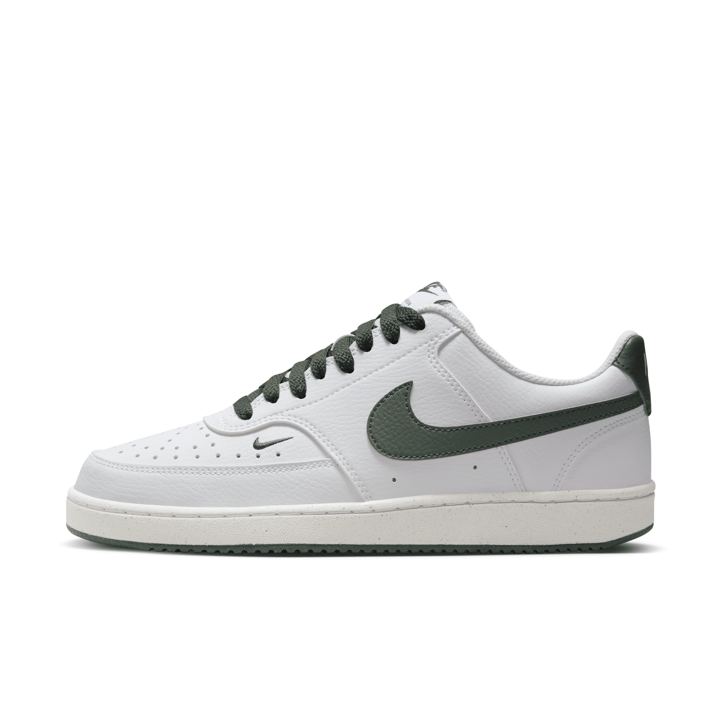 Shop Nike Women's Court Vision Low Next Nature Shoes In White