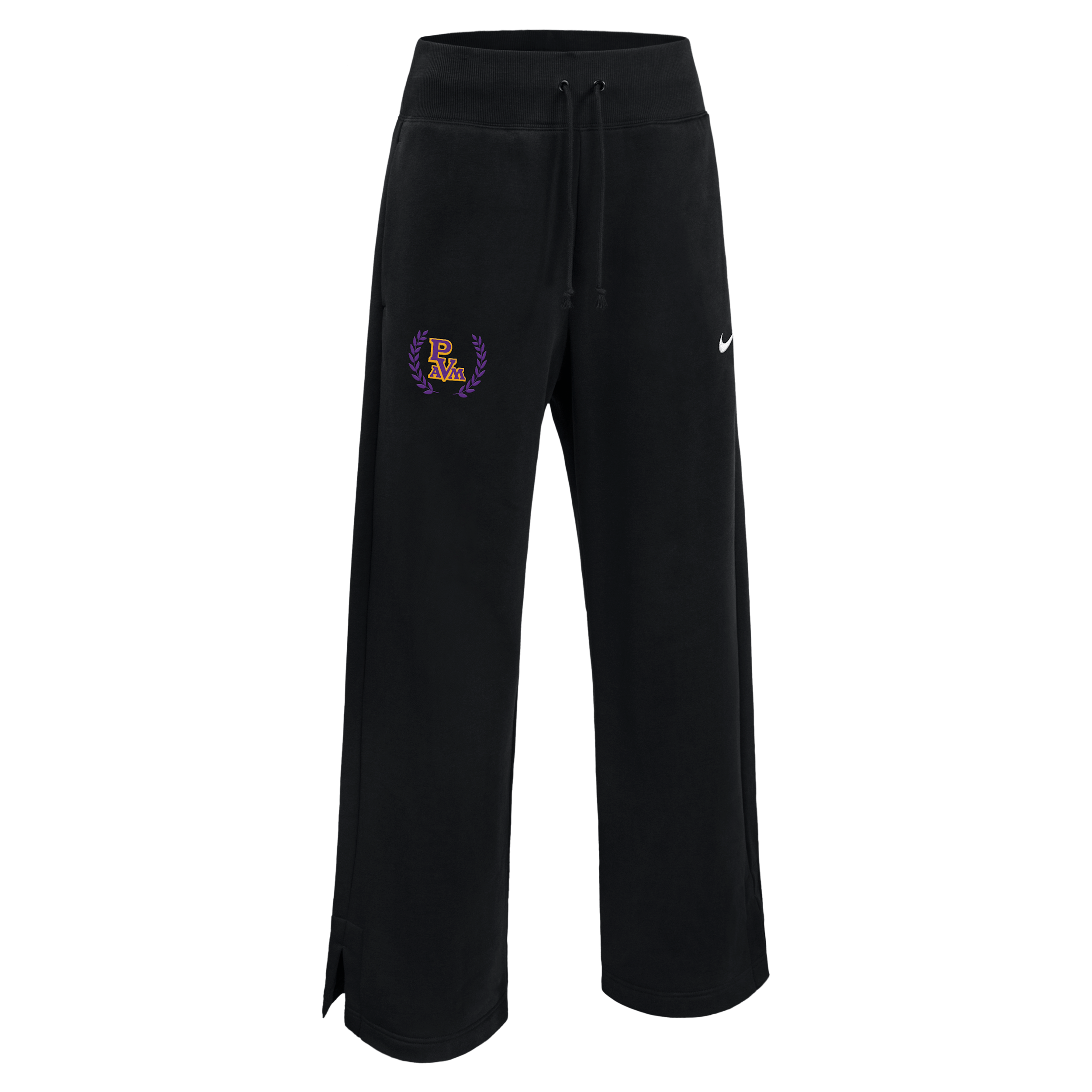 Nike Women's College (Prairie View A&M University) Phoenix Fleece Pants in Black | ZW75929PVUN26-BLK