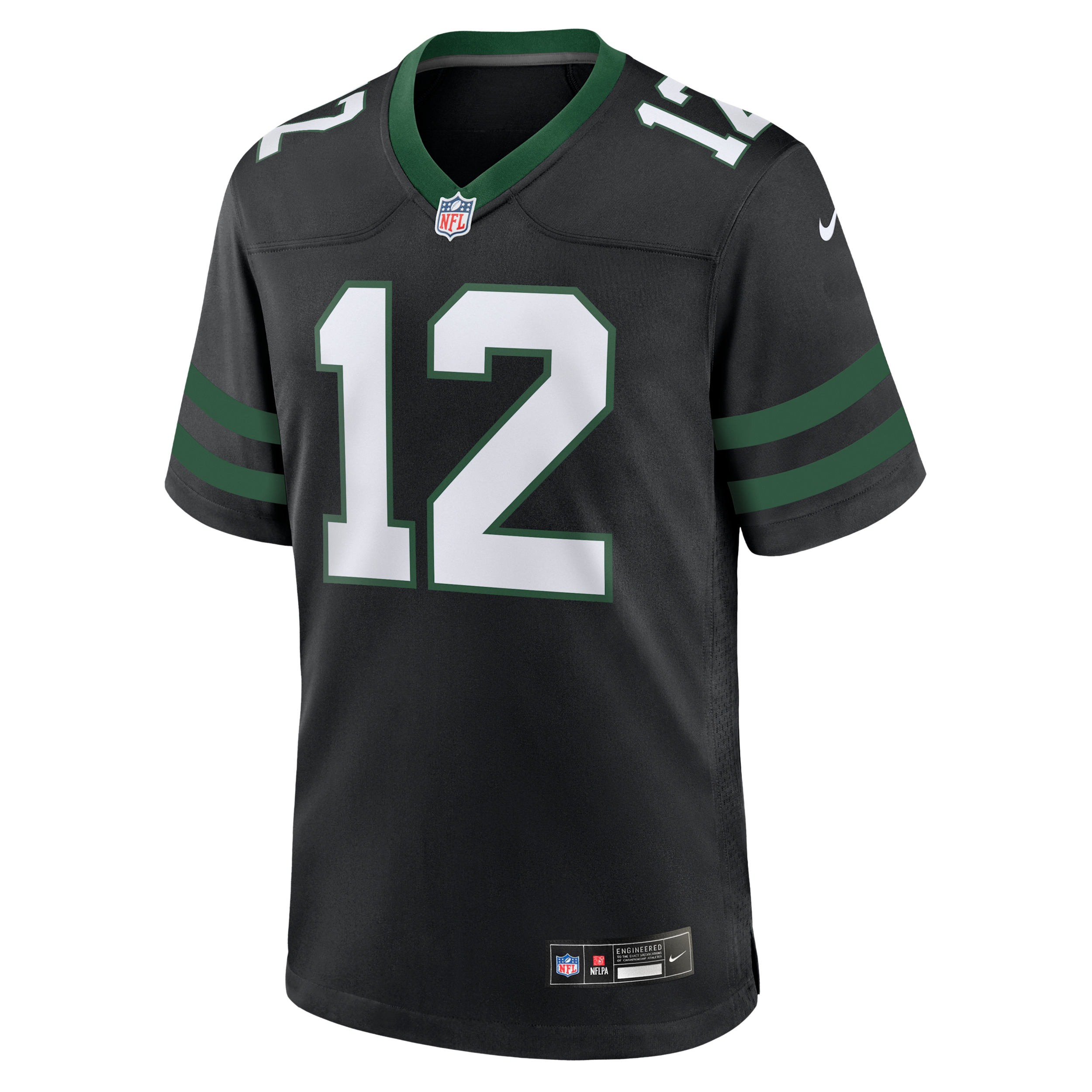 Joe Namath New York Jets Nike Men's NFL Game Football Jersey in Black | 67NM09WKW6C-BHX