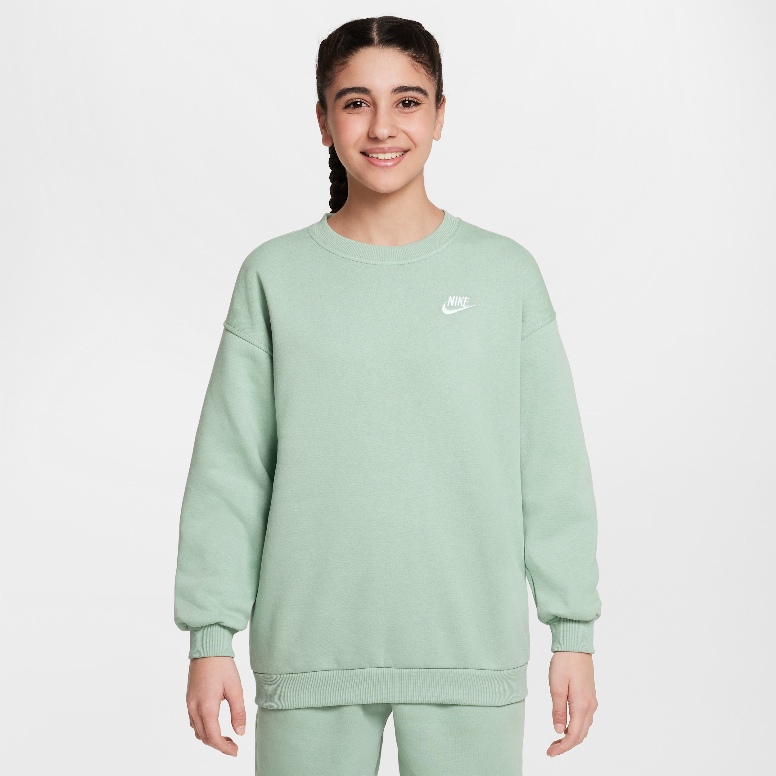 Nike Sportswear Club Fleece Big Kids' Oversized Sweatshirt
