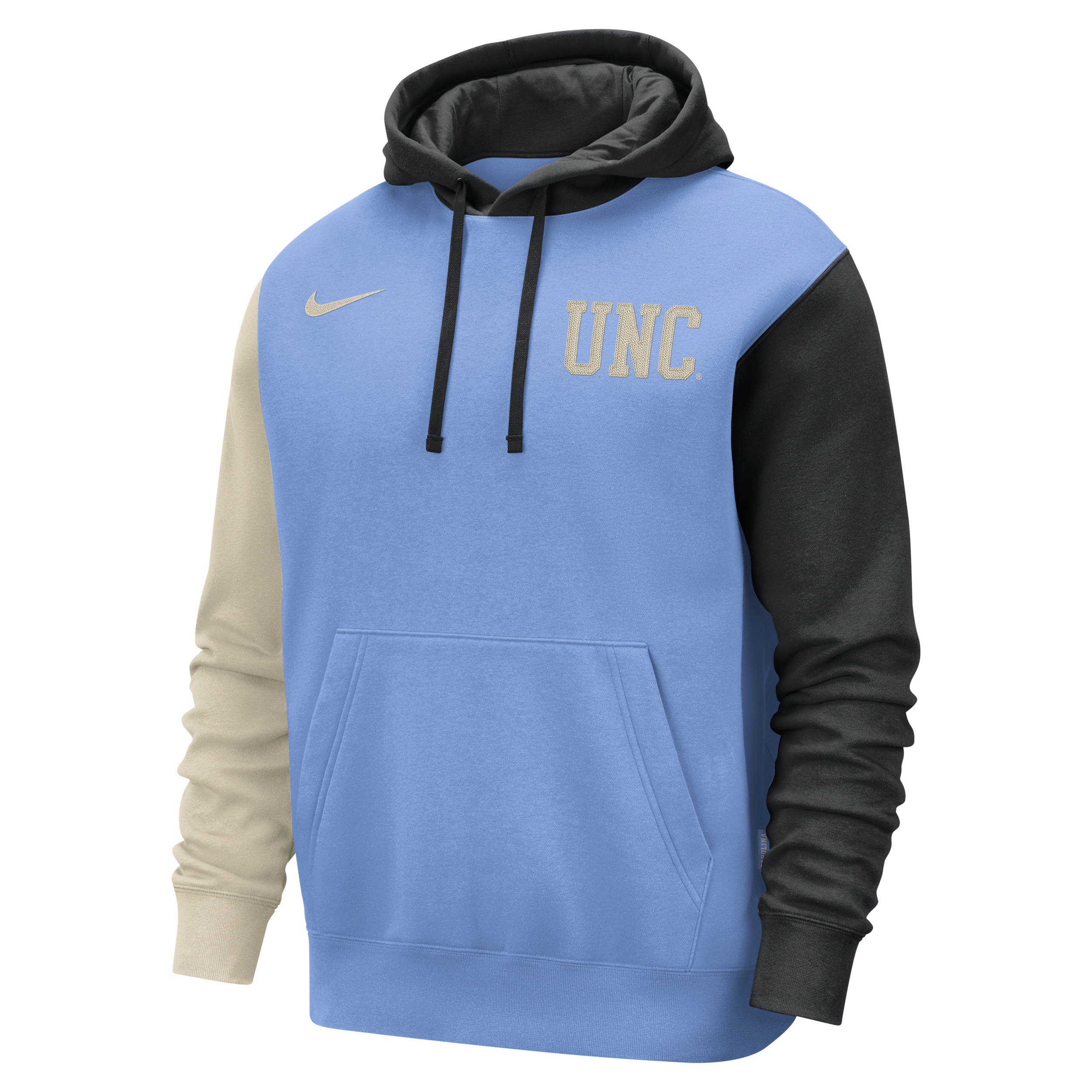 Nike Unc Club Fleece  Men's Pullover Hoodie In Blue