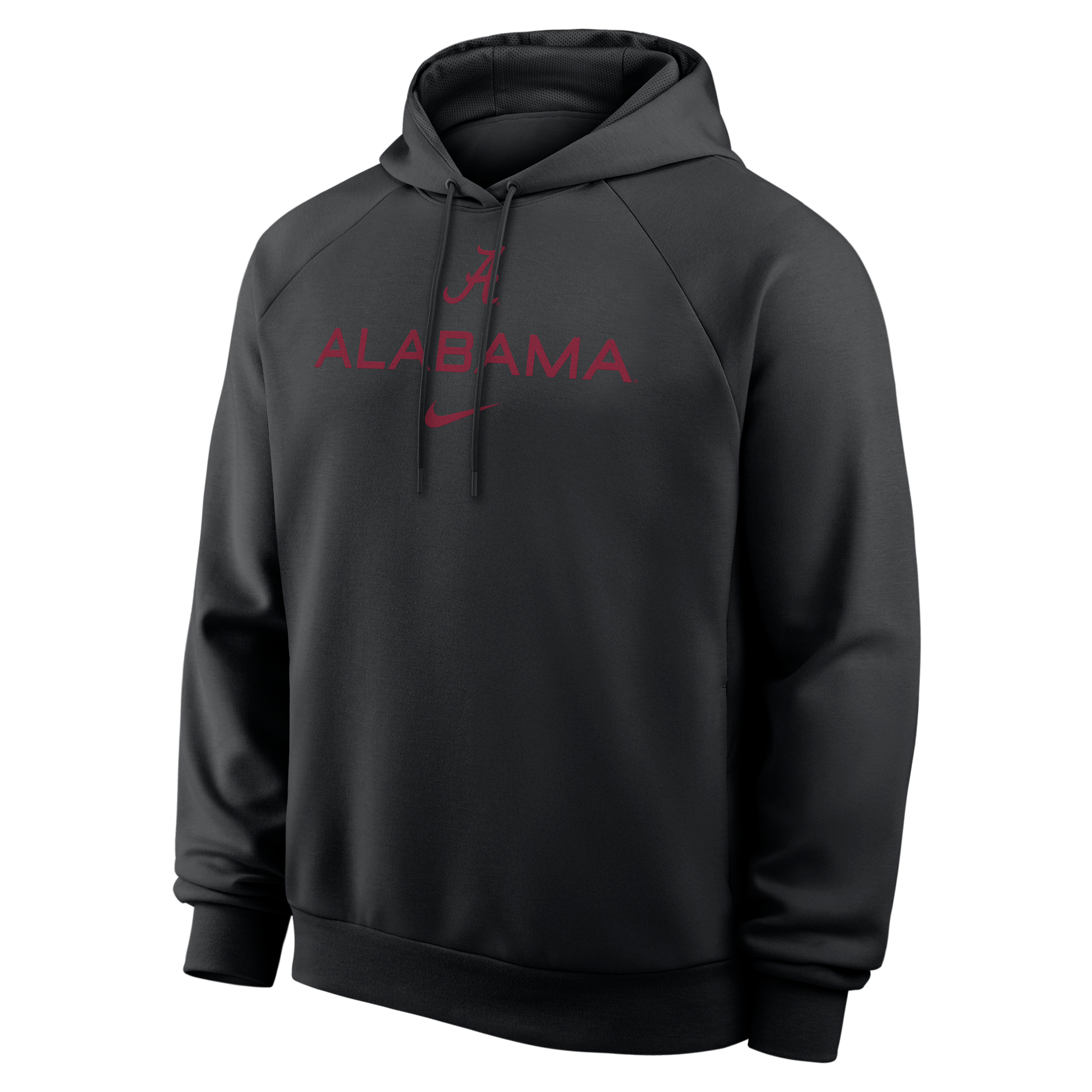 Alabama Premium Performance Nike Men's Dri-FIT College Pullover Hoodie in Black | 03EJ00AABN-YT6