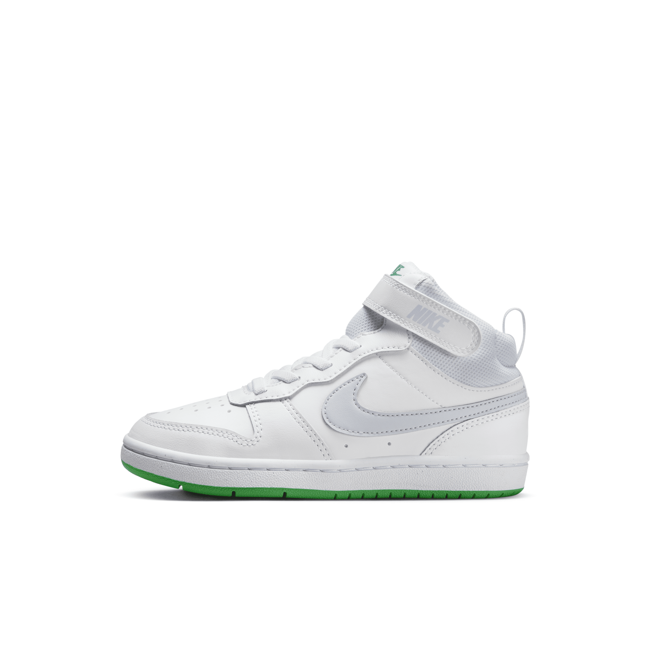 Nike Court Borough Mid 2 Little Kids' Shoes In White