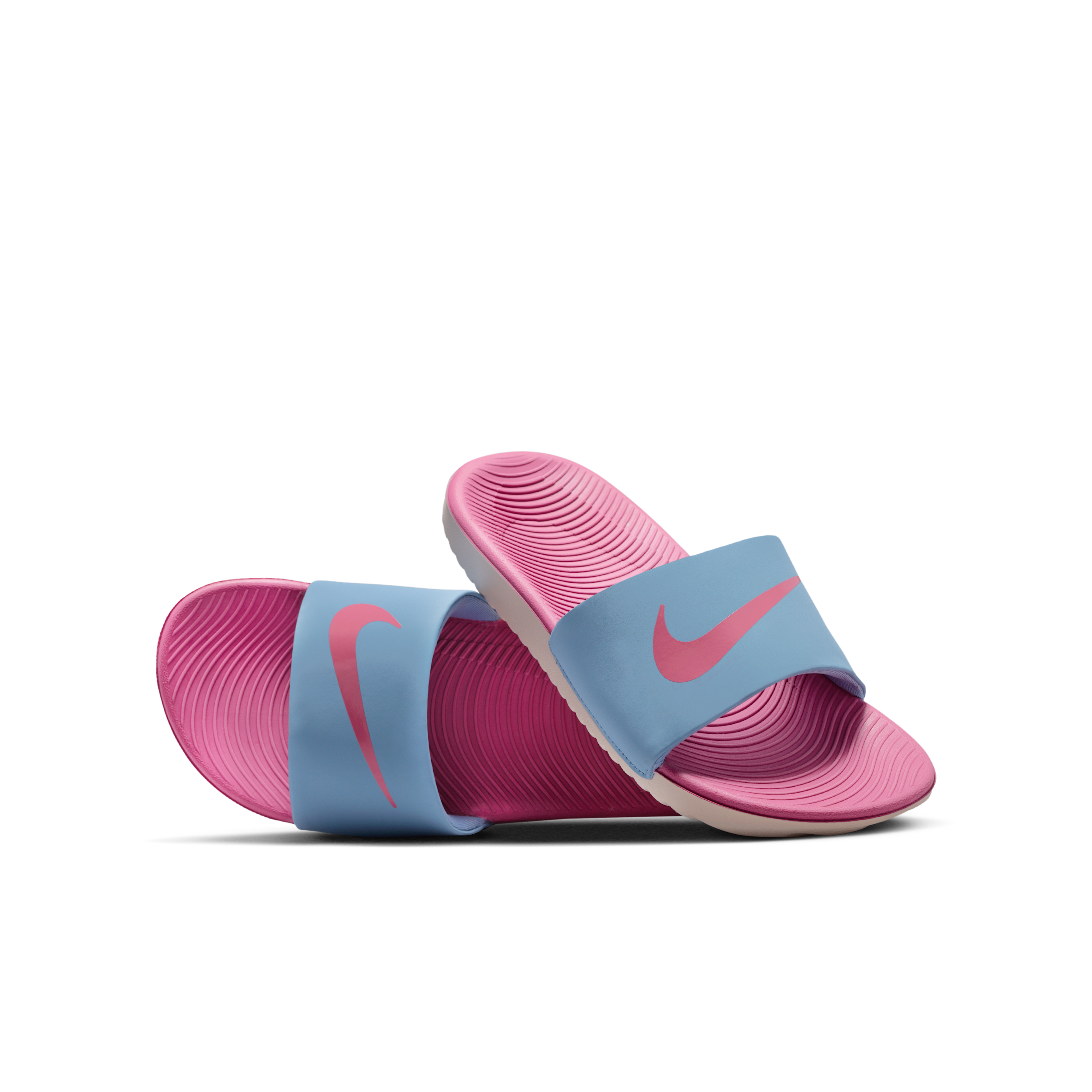 Nike Kids' Kawa Slide Sandal Little/Big Kid Sandals (Pink/Purple) - Size 2.0 M