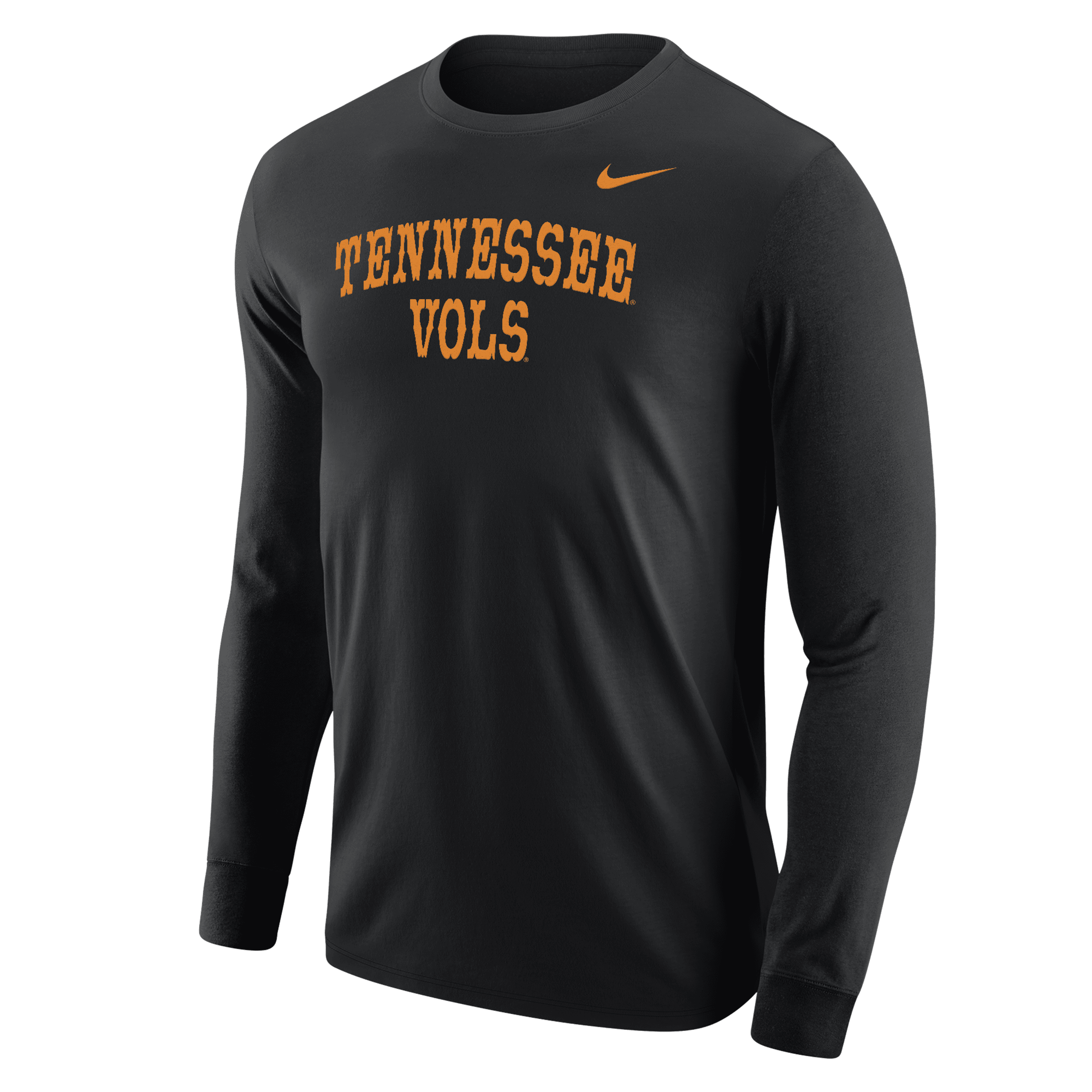 Shop Nike Tennessee  Men's College Long-sleeve T-shirt In Black