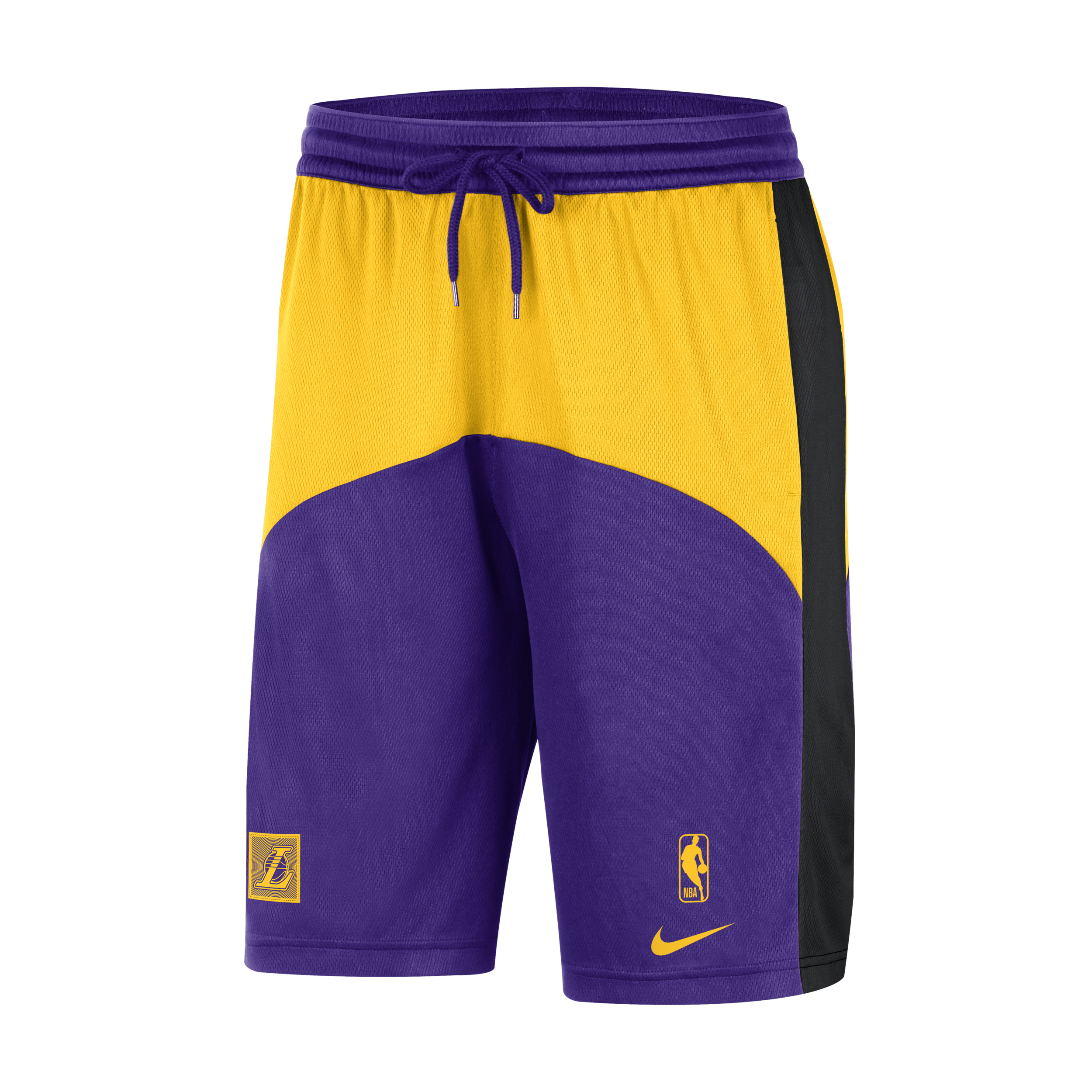 Nike Los Angeles Lakers Starting 5  Men's Dri-fit Nba Shorts In Yellow